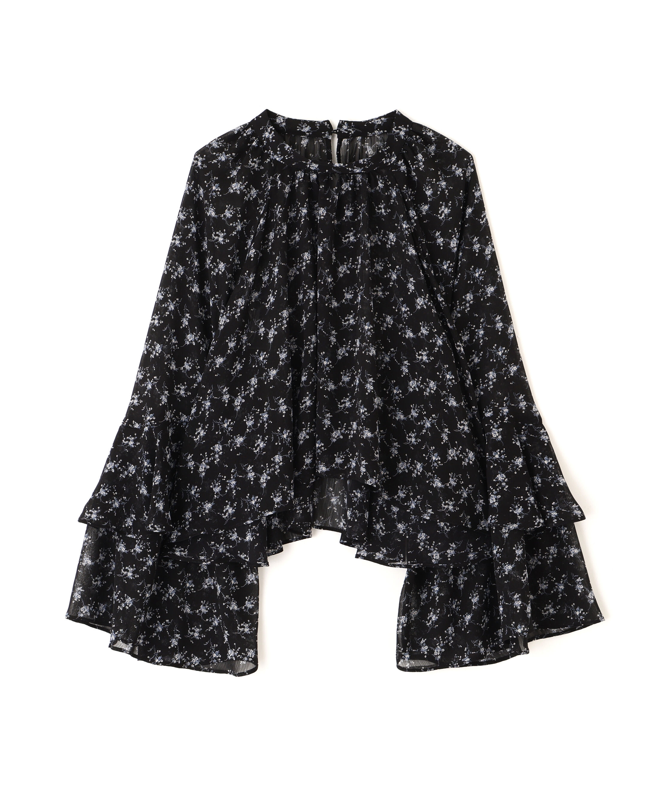 PROPORTION BODY DRESSING「〈a/mie〉ジョーゼットボリュームブラウス　26SS」|シャツ・ブラウス|