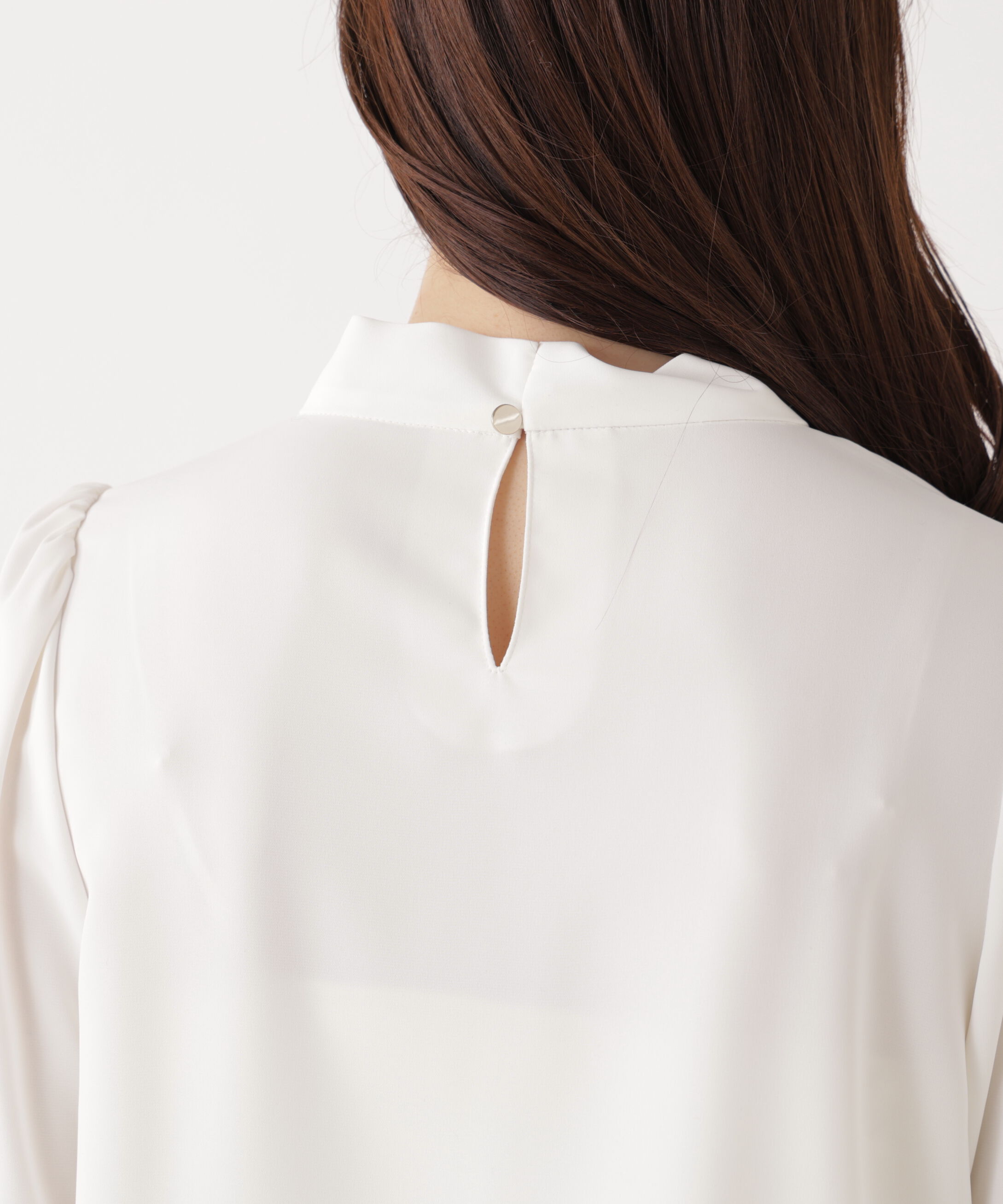 PROPORTION BODY DRESSING「キラ釦ボウタイブラウス　26SS」|シャツ・ブラウス|