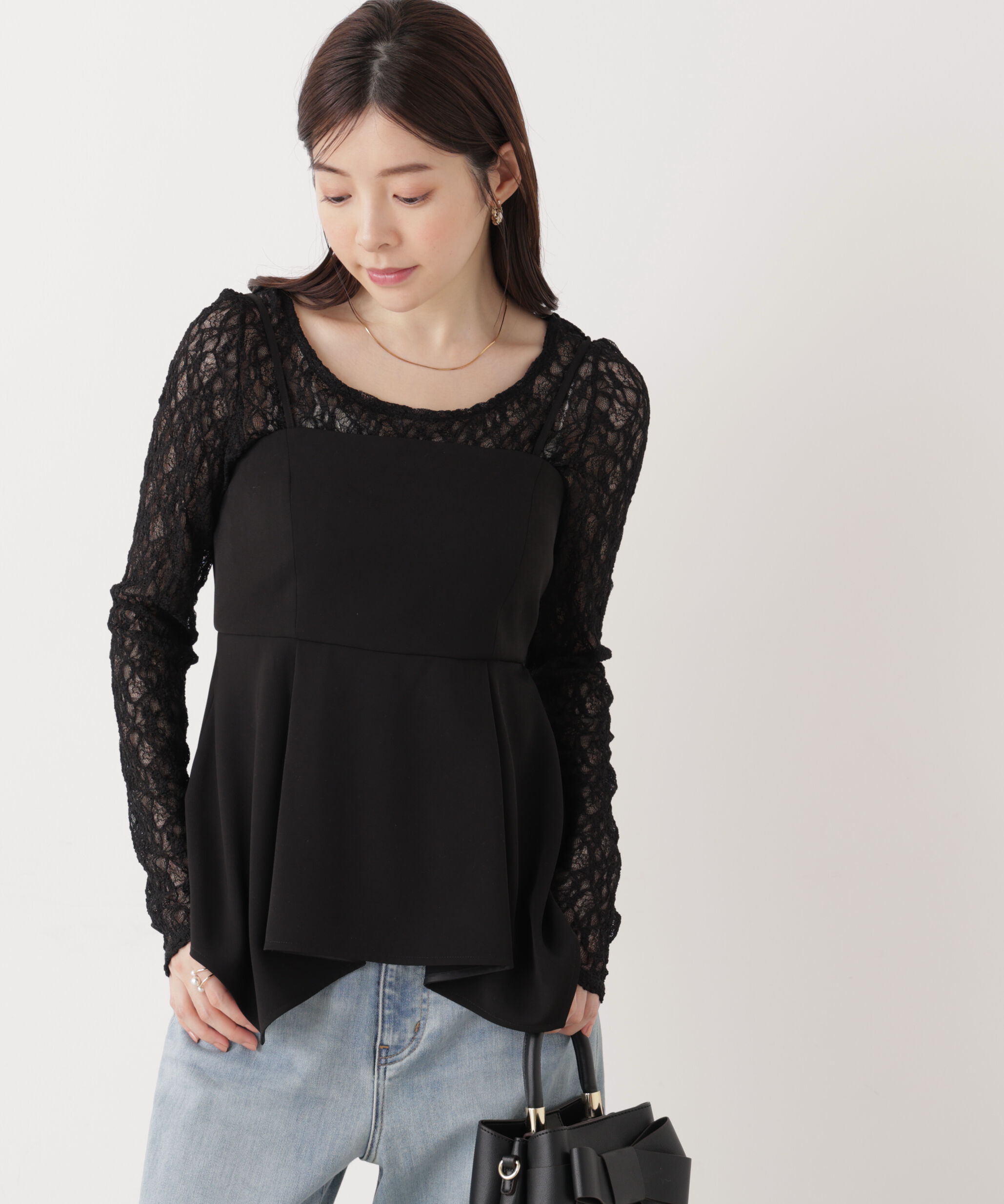 PROPORTION BODY DRESSING「ランダムヘムビスチェ　26SS」|シャツ・ブラウス|