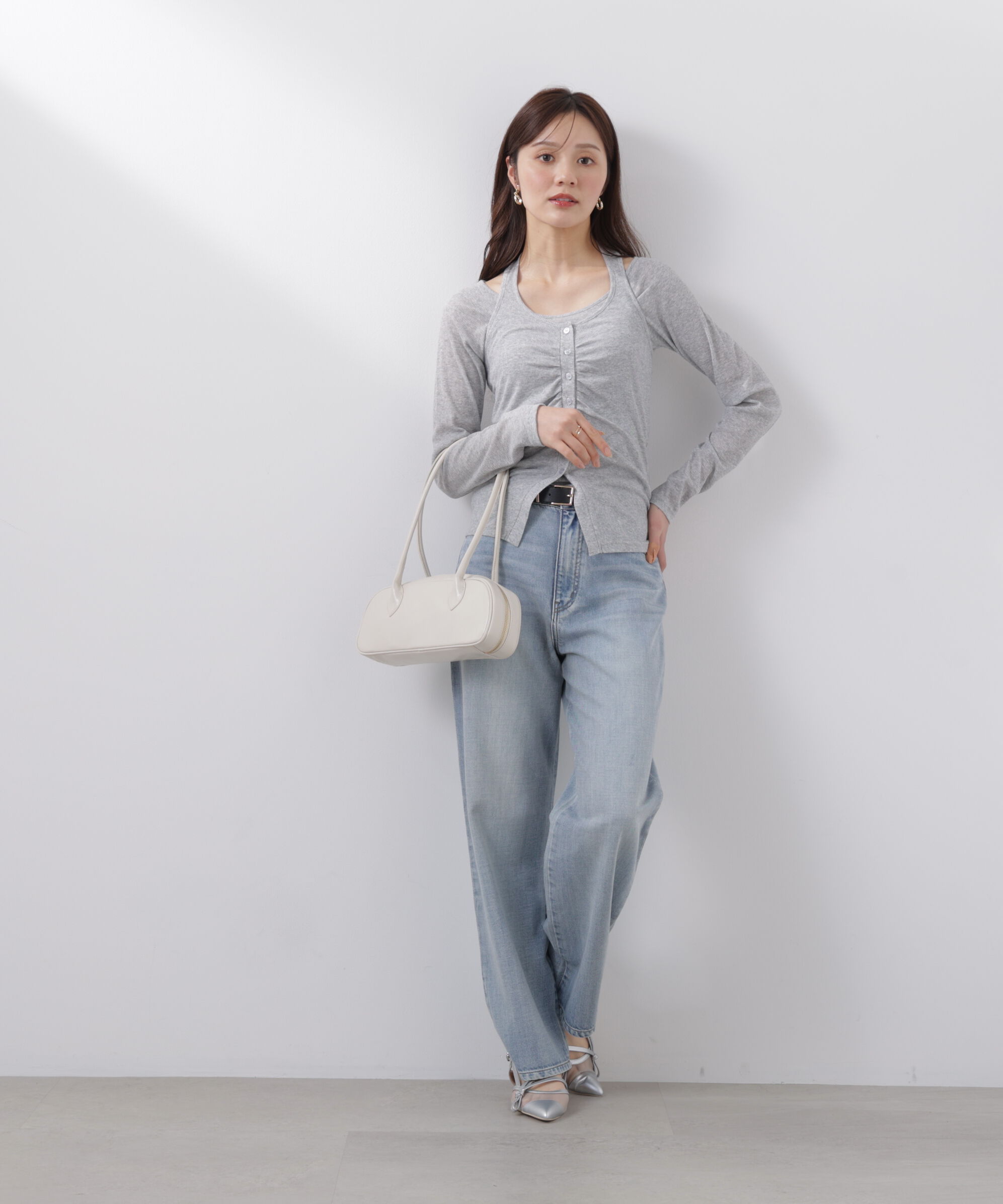 PROPORTION BODY DRESSING「〈a/mie〉ホルターネックカット SETUP　26SS」|Tシャツ・カットソー|