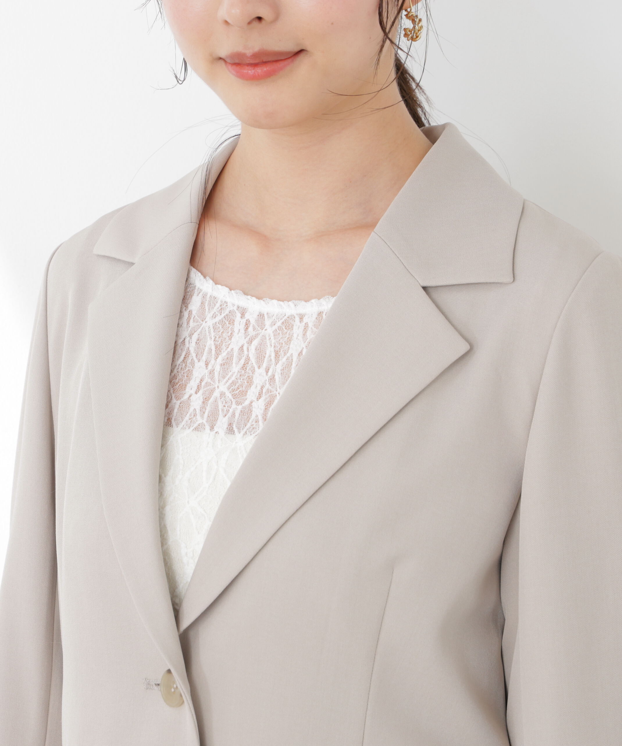 PROPORTION BODY DRESSING「ミディアムショートテーラードジャケット　26SS」|その他|