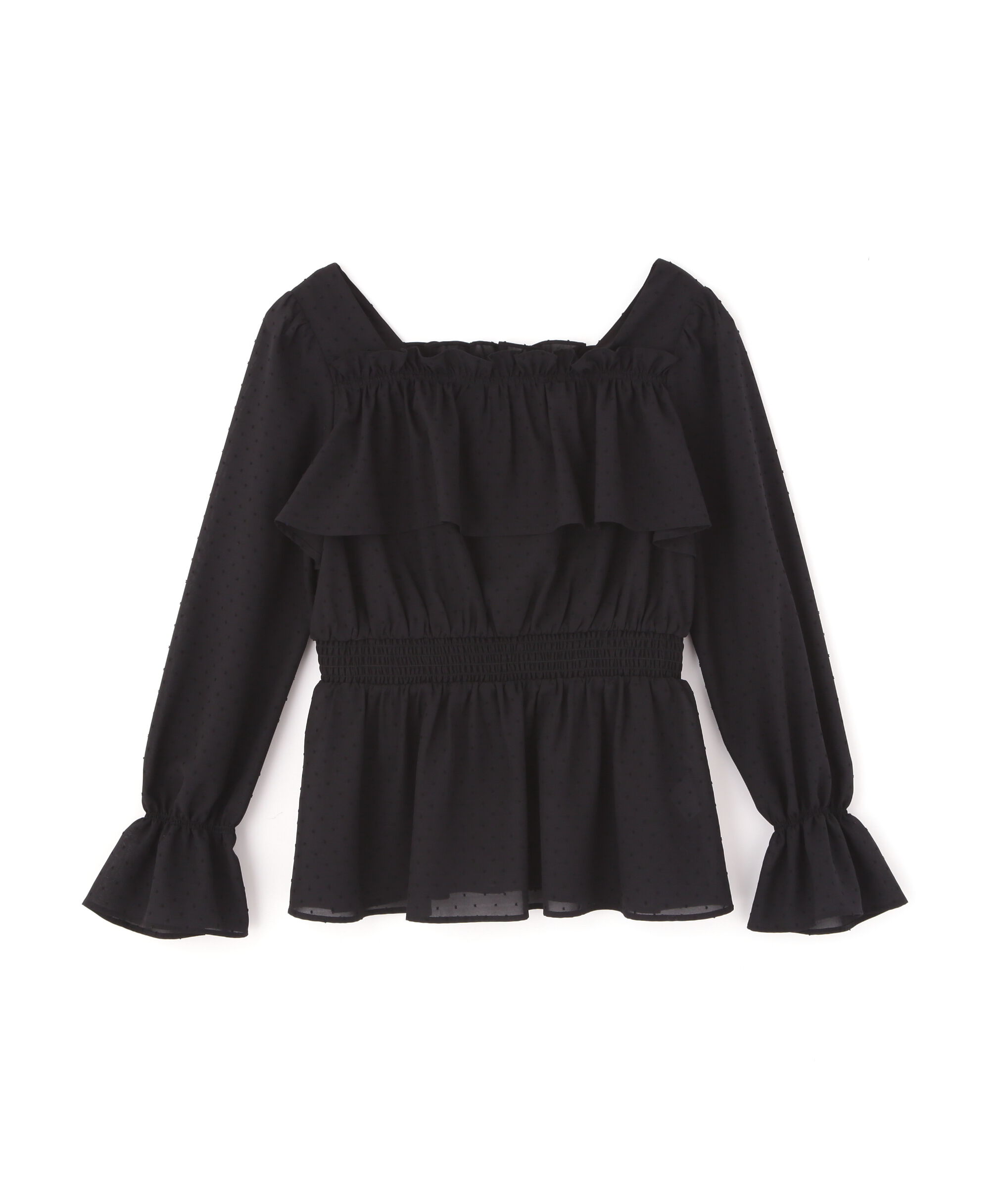 PROPORTION BODY DRESSING「＜ウォッシャブル＞フリルシャーリングブラウス　26SS」|シャツ・ブラウス|