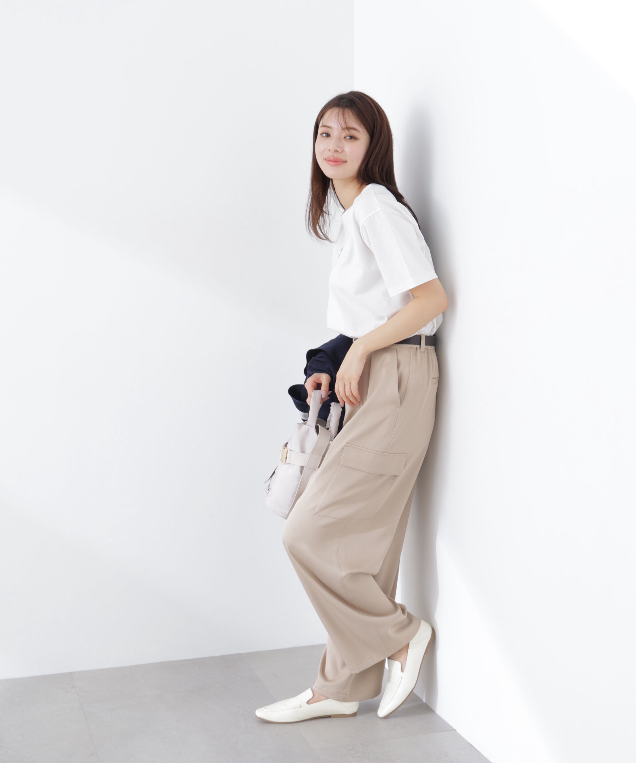 PROPORTION BODY DRESSING「〈a/mie〉カーゴパンツ　26SS」|その他|ベージュ