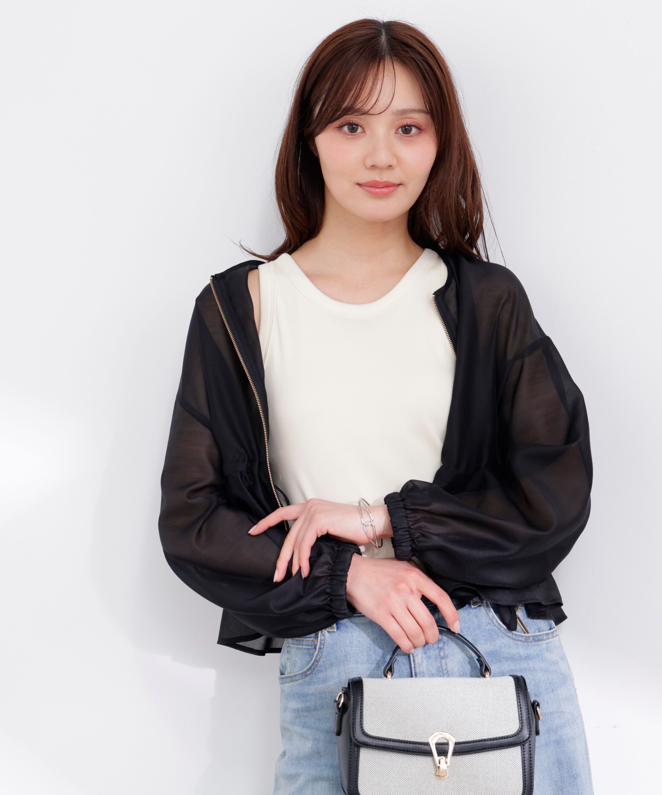 PROPORTION BODY DRESSING「ドロストシアーブルゾン 26SS」|ブルゾン・スタジャン|ブラック