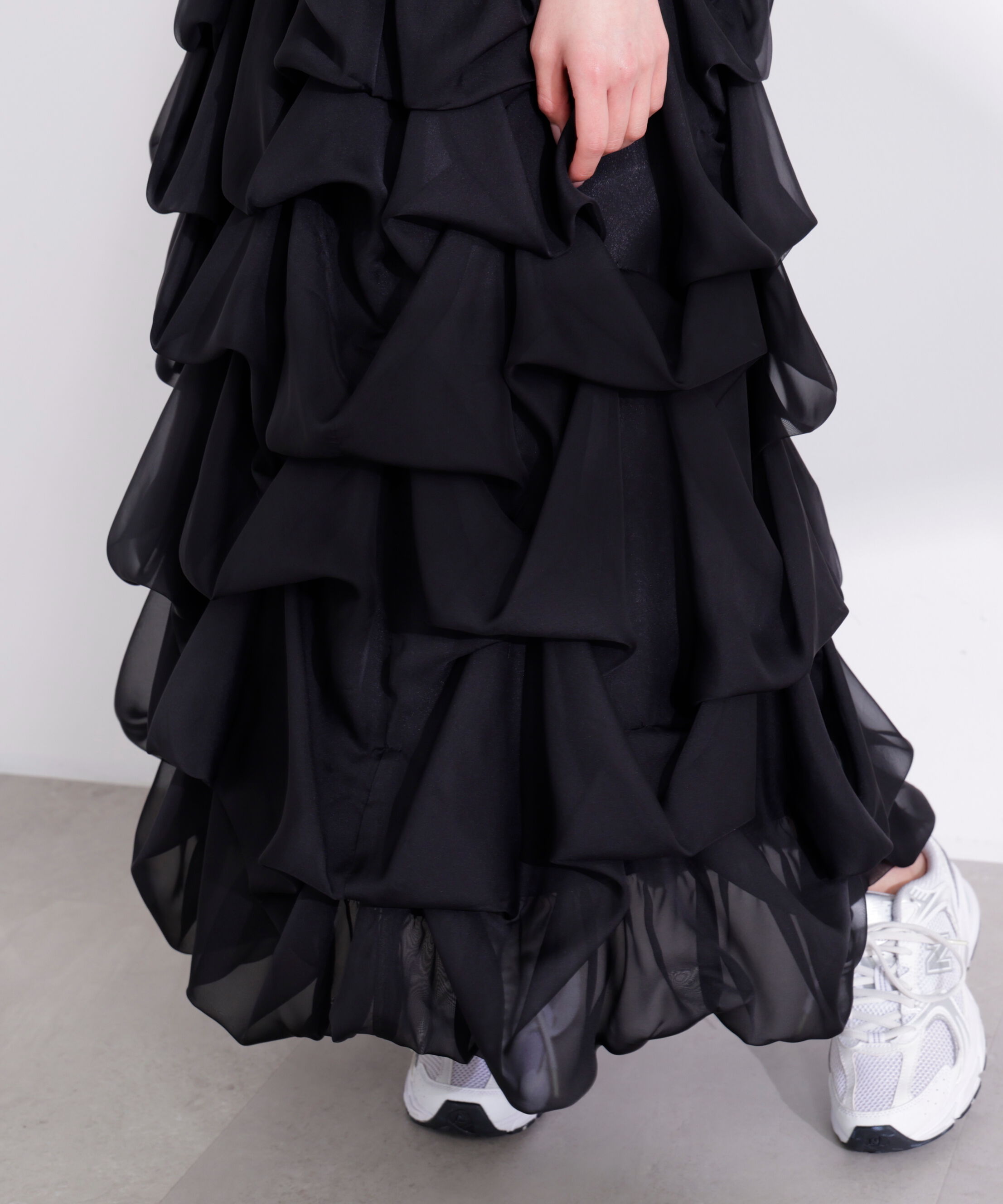 PROPORTION BODY DRESSING「＜山内ともなさんコラボ＞タックバルーンスカート 26SS」|スカート|