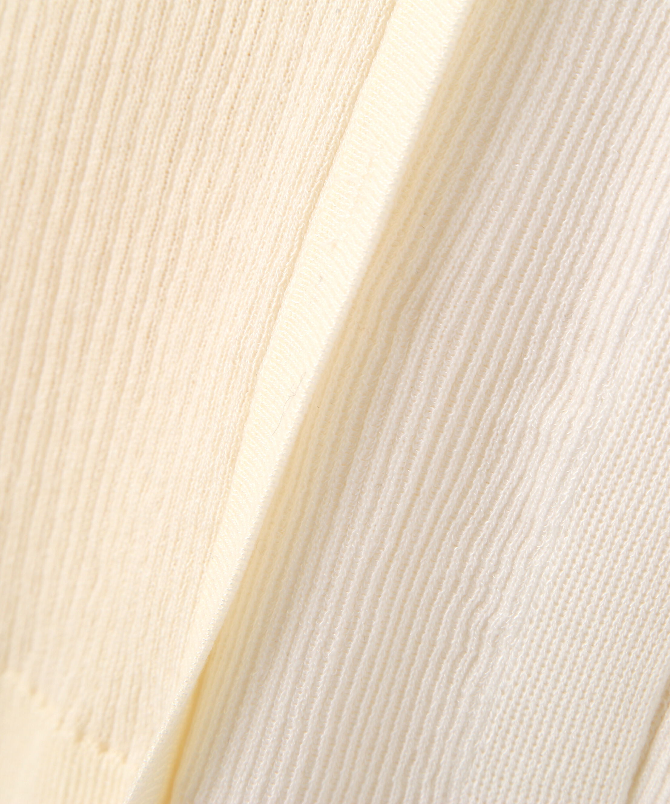 PROPORTION BODY DRESSING「＜今村朱里さんコラボ＞レイヤード風リブニット 26SS」|ニット・セーター|