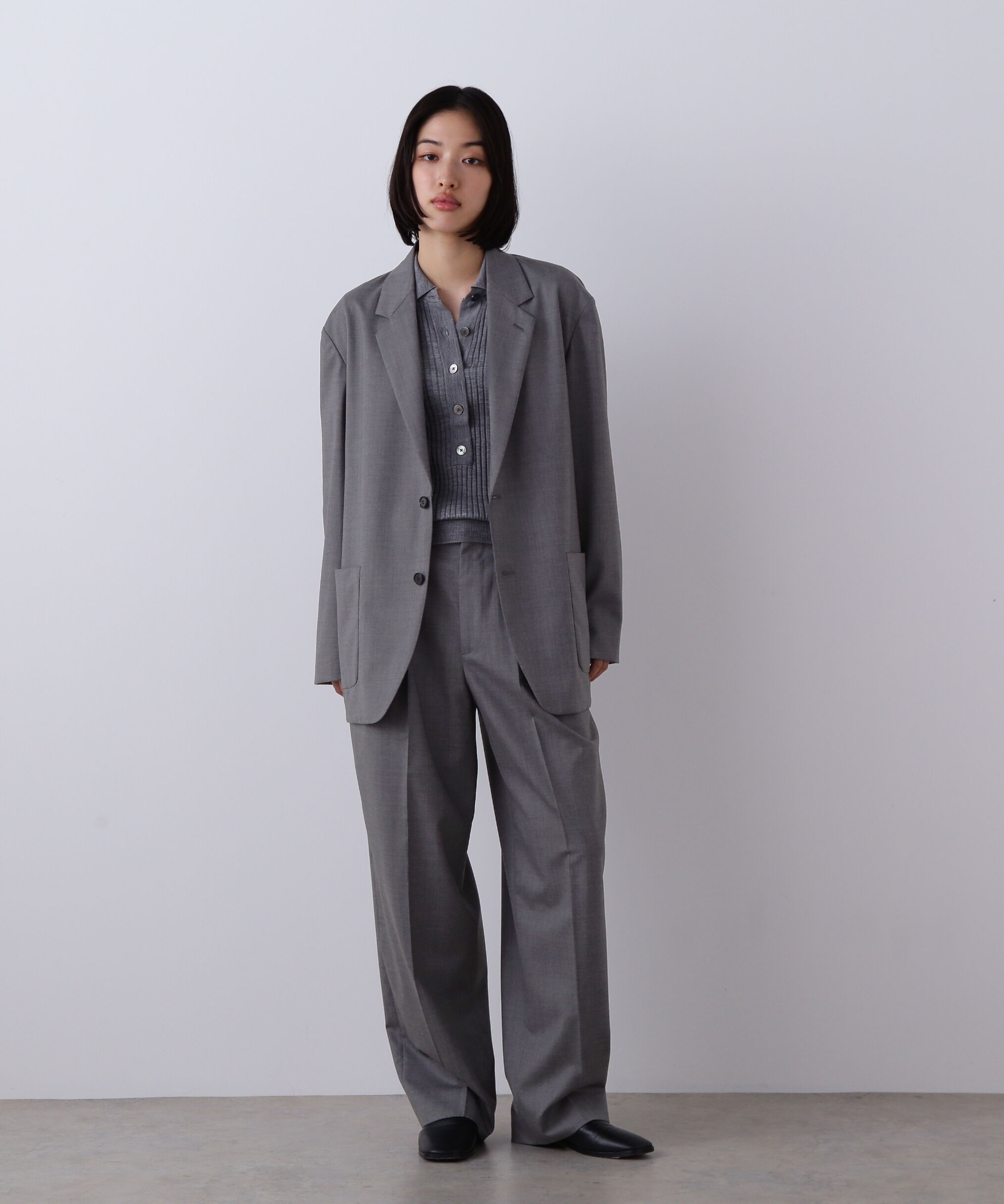 YLEVE 「YLEVE / SUPER120'S CHAMBRAY WOOL JACKET」|その他|