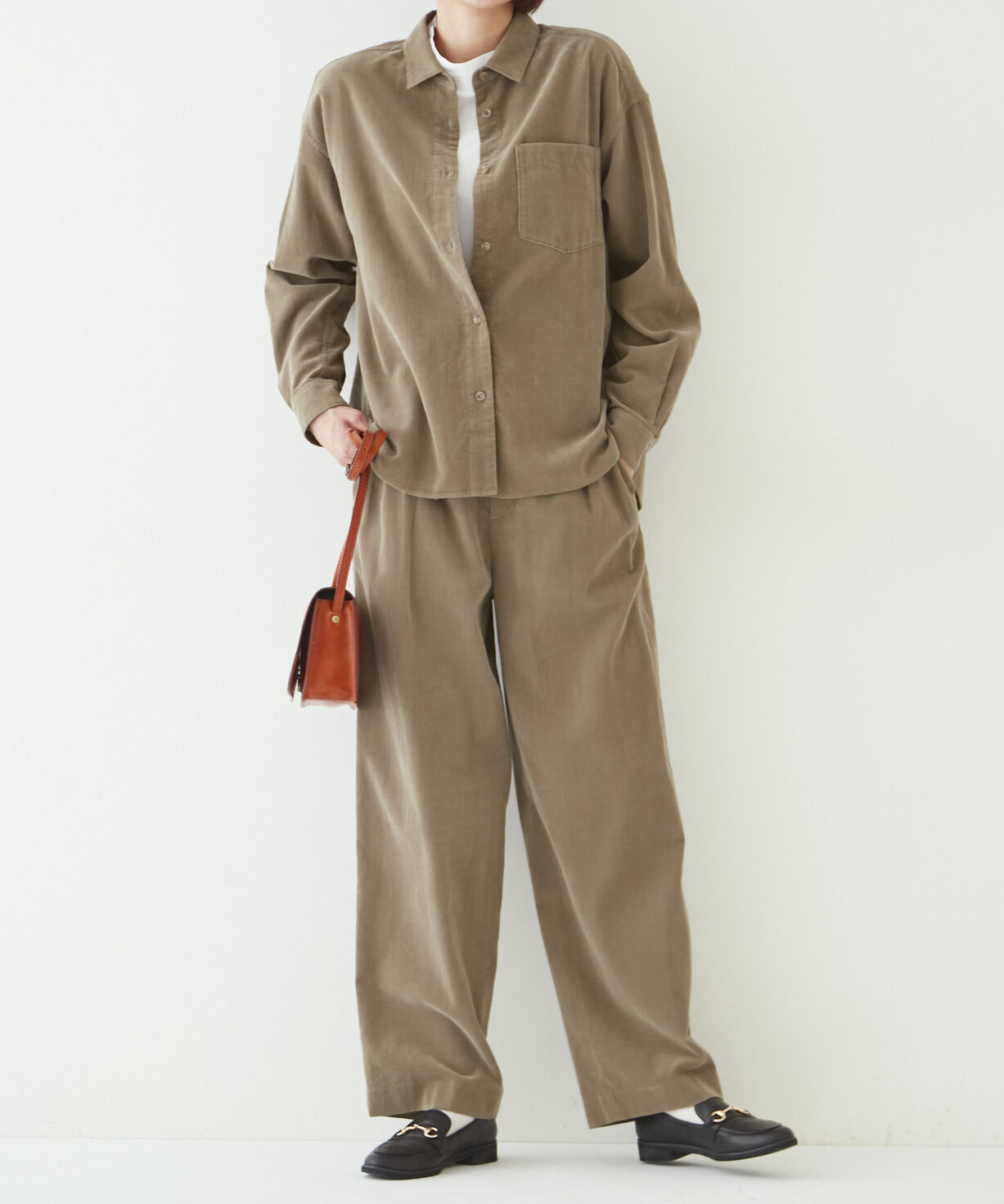  「◆エアーコールセミワイドパンツ」|その他|