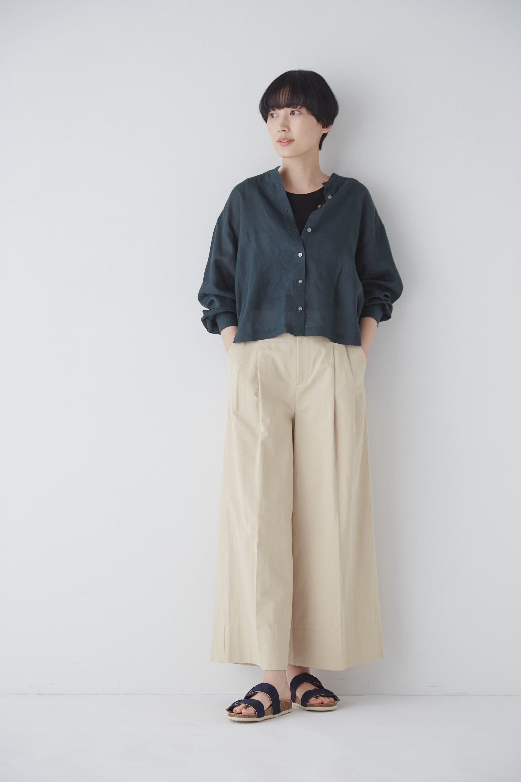  「◆１６０／１ラミーブラウス」|シャツ・ブラウス|