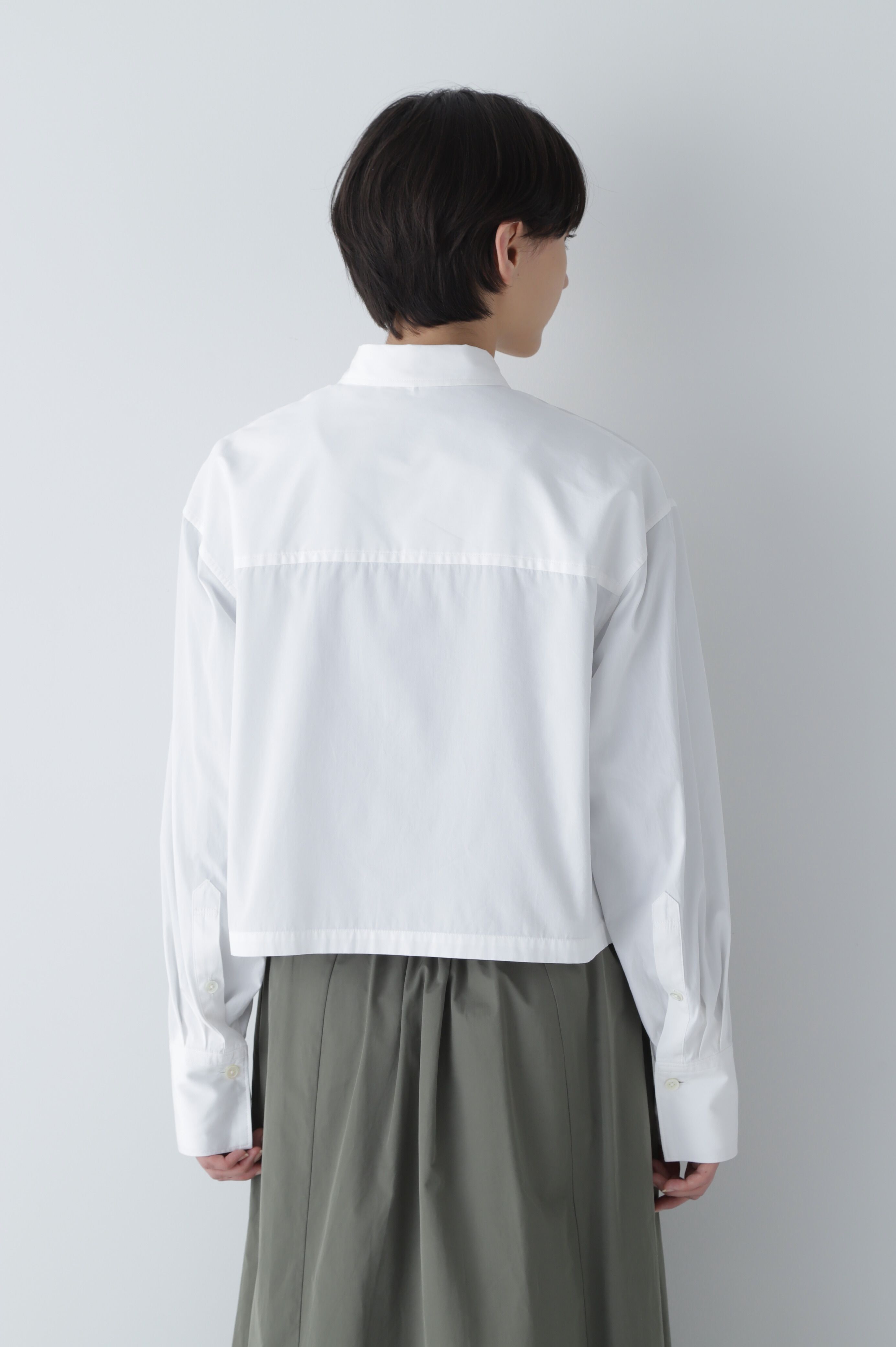  「◆ショート丈シャツ」|シャツ・ブラウス|