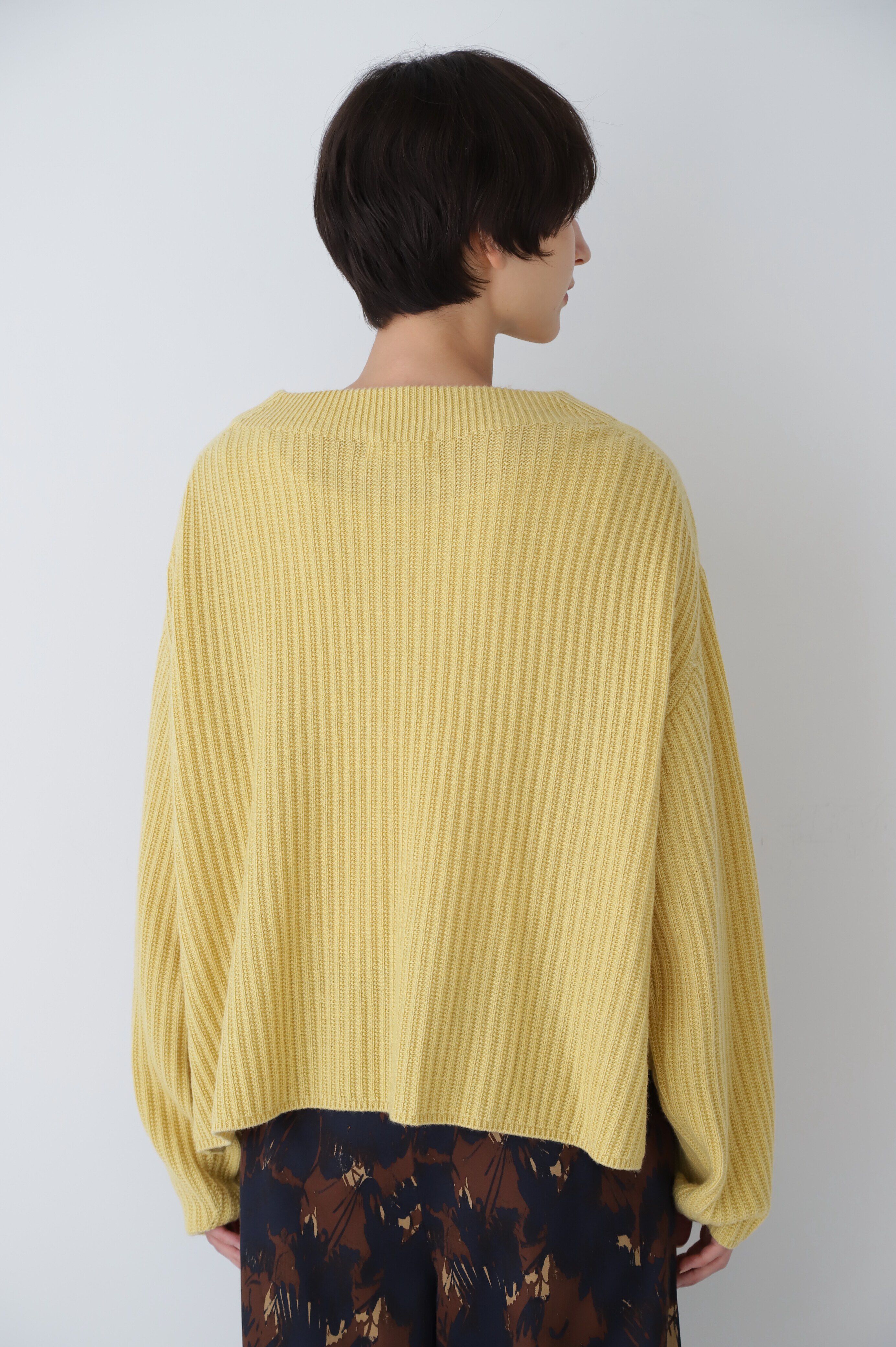  「◆ミドルゲージ地柄ニット」|ニット・セーター|