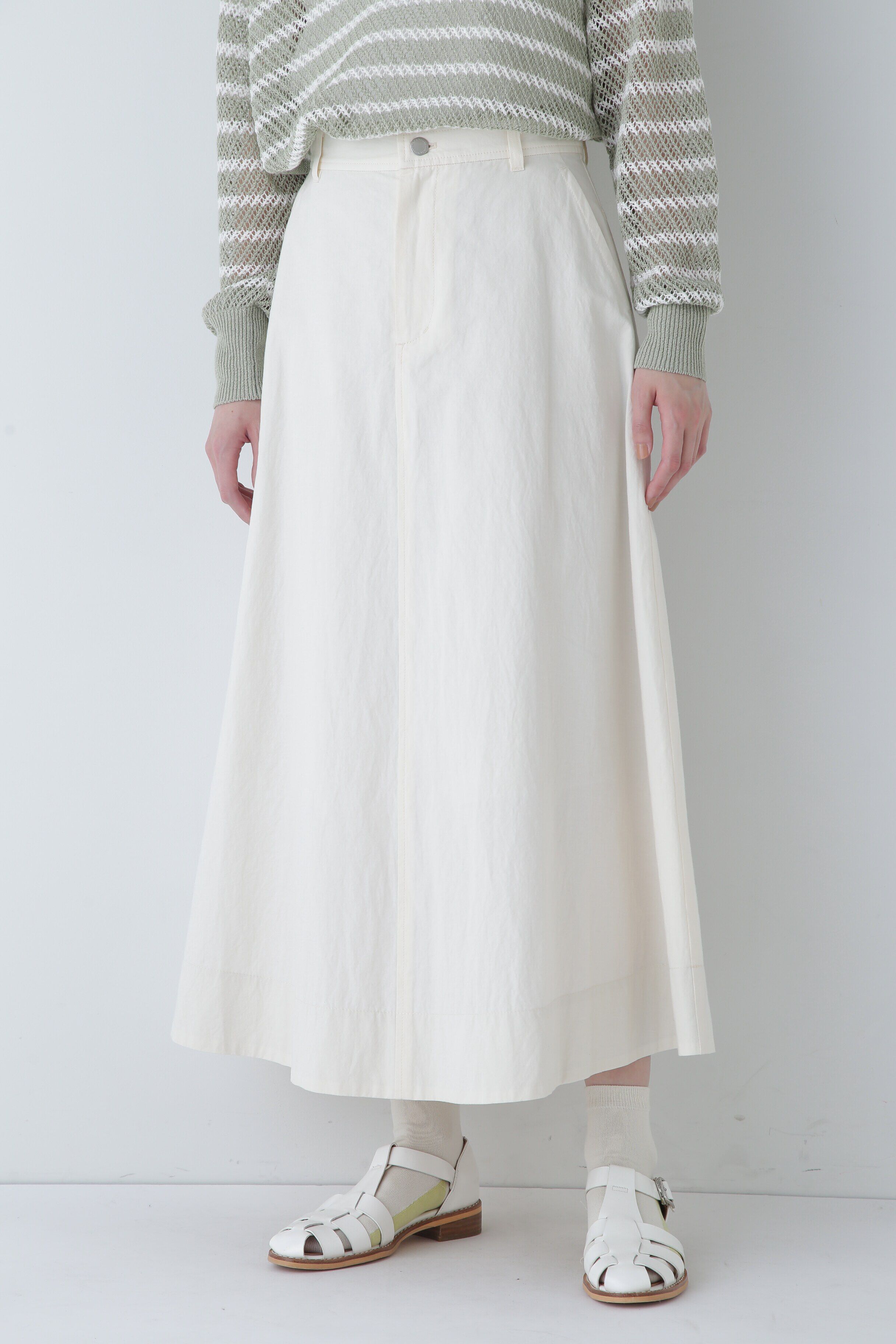  「◆近江晒フレアスカート」|スカート|
