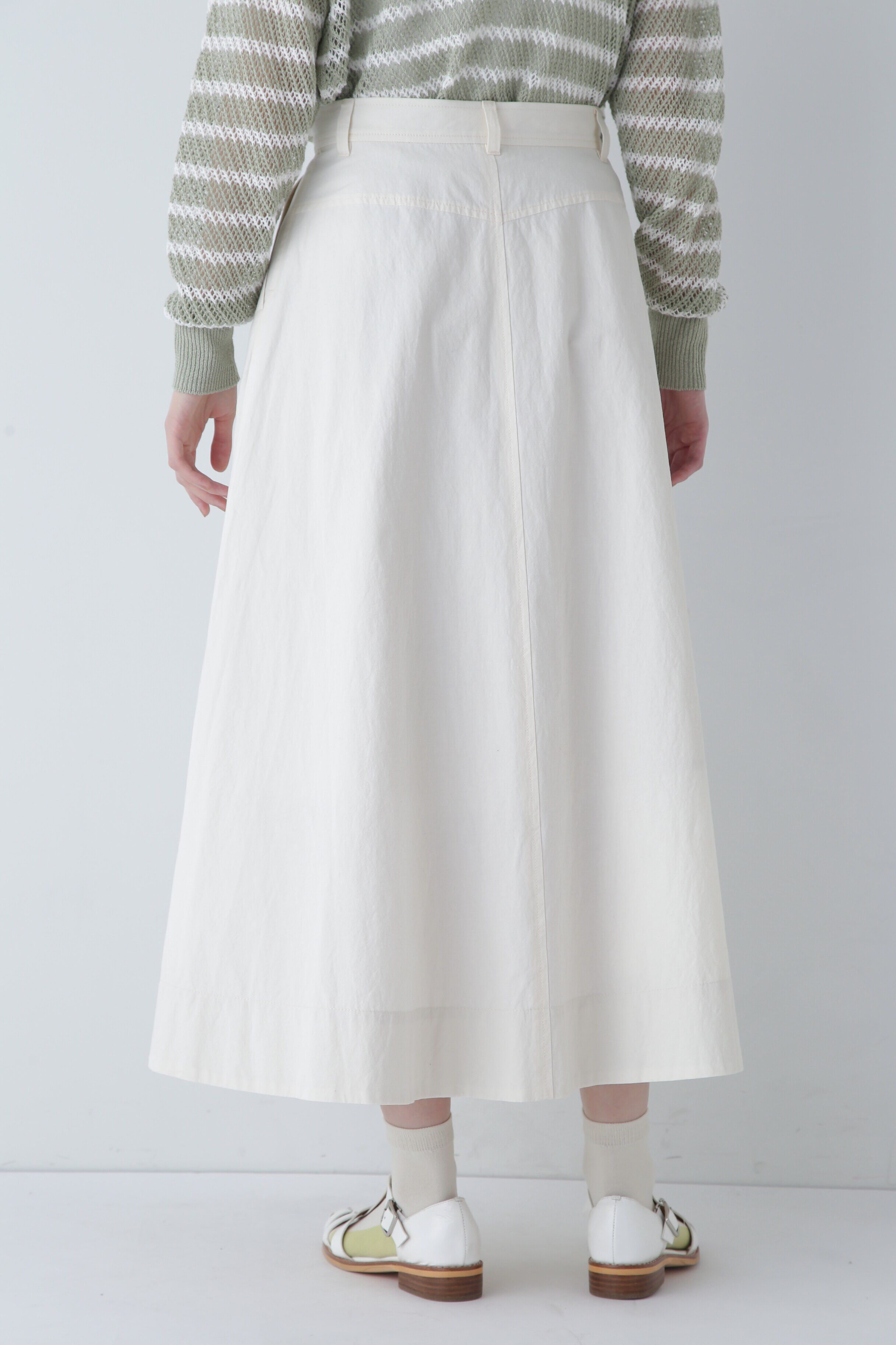  「◆近江晒フレアスカート」|スカート|