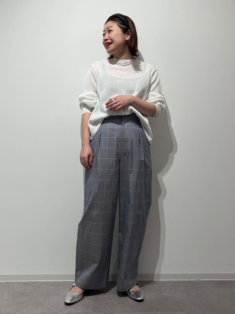  「◆ミドルゲージギマプルオーバー」|ニット・セーター|