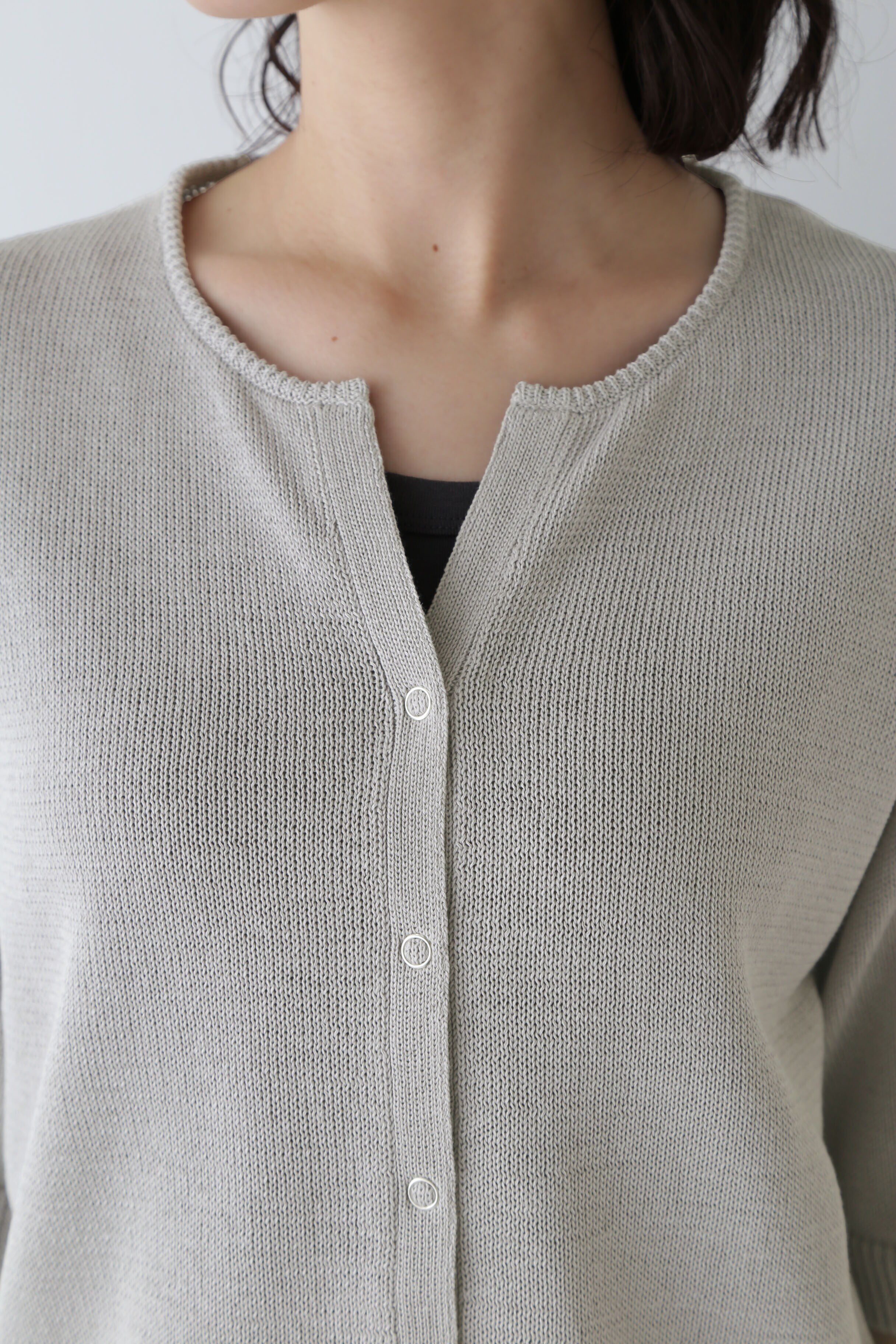  「◆ミドルゲージギマニットカーディガン」|ニット・セーター|