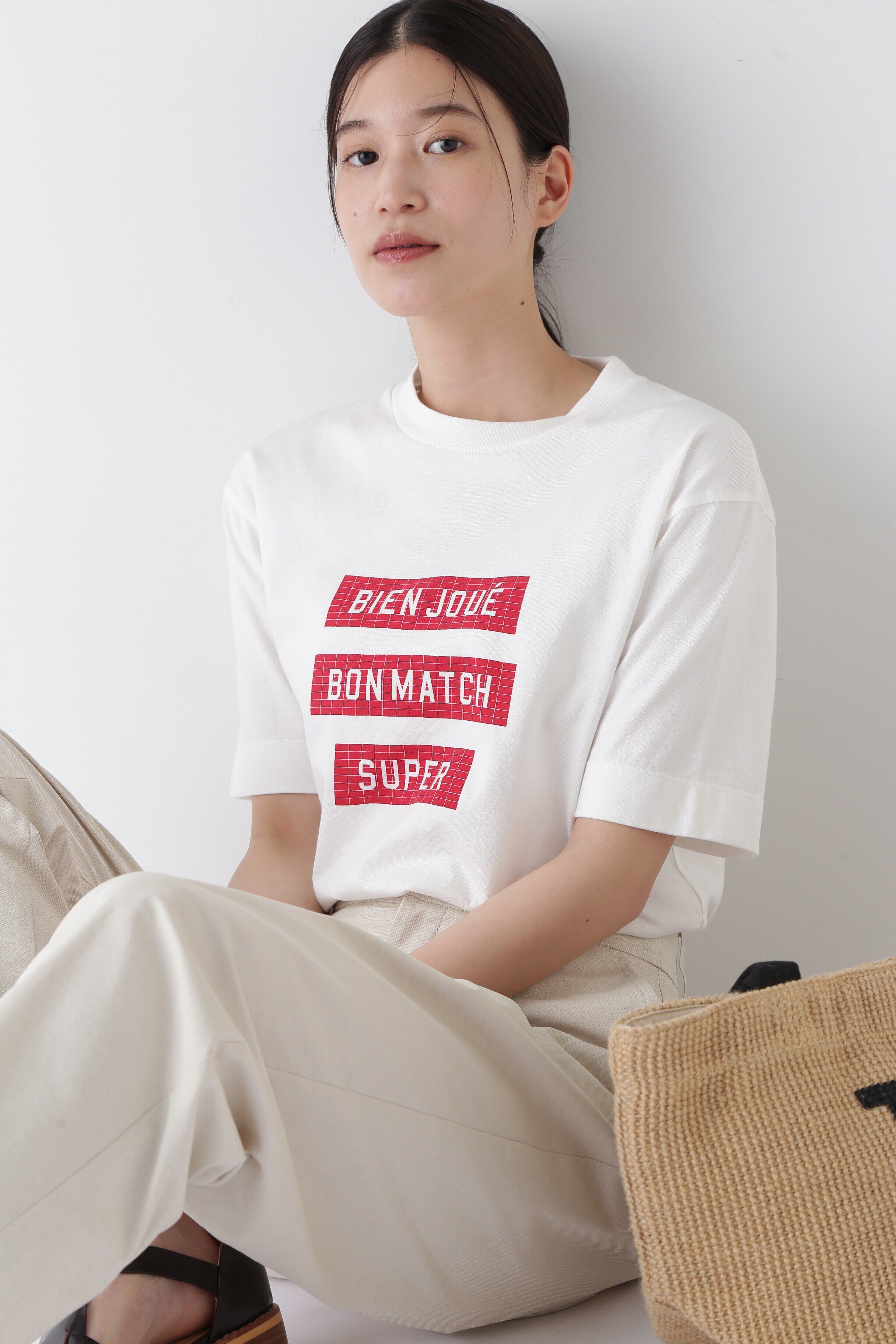  「◆スポーティーロゴＴシャツ」|Tシャツ・カットソー|ホワイト21
