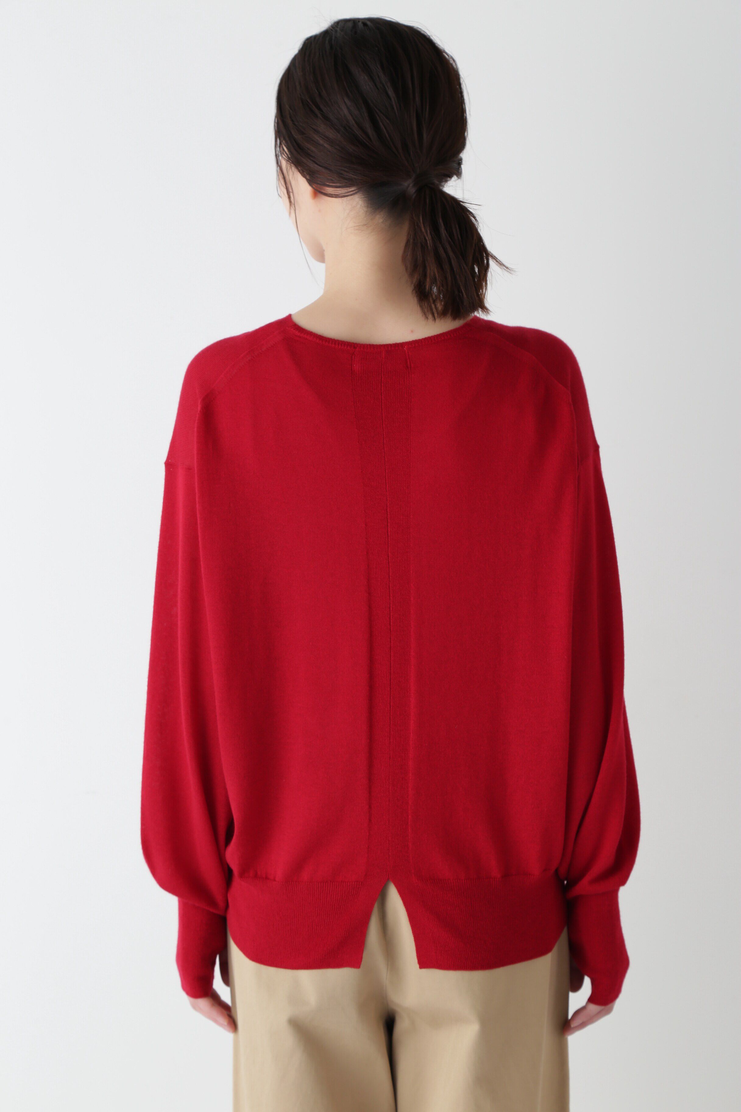  「◆ベーシックVネックプルオーバー」|ニット・セーター|