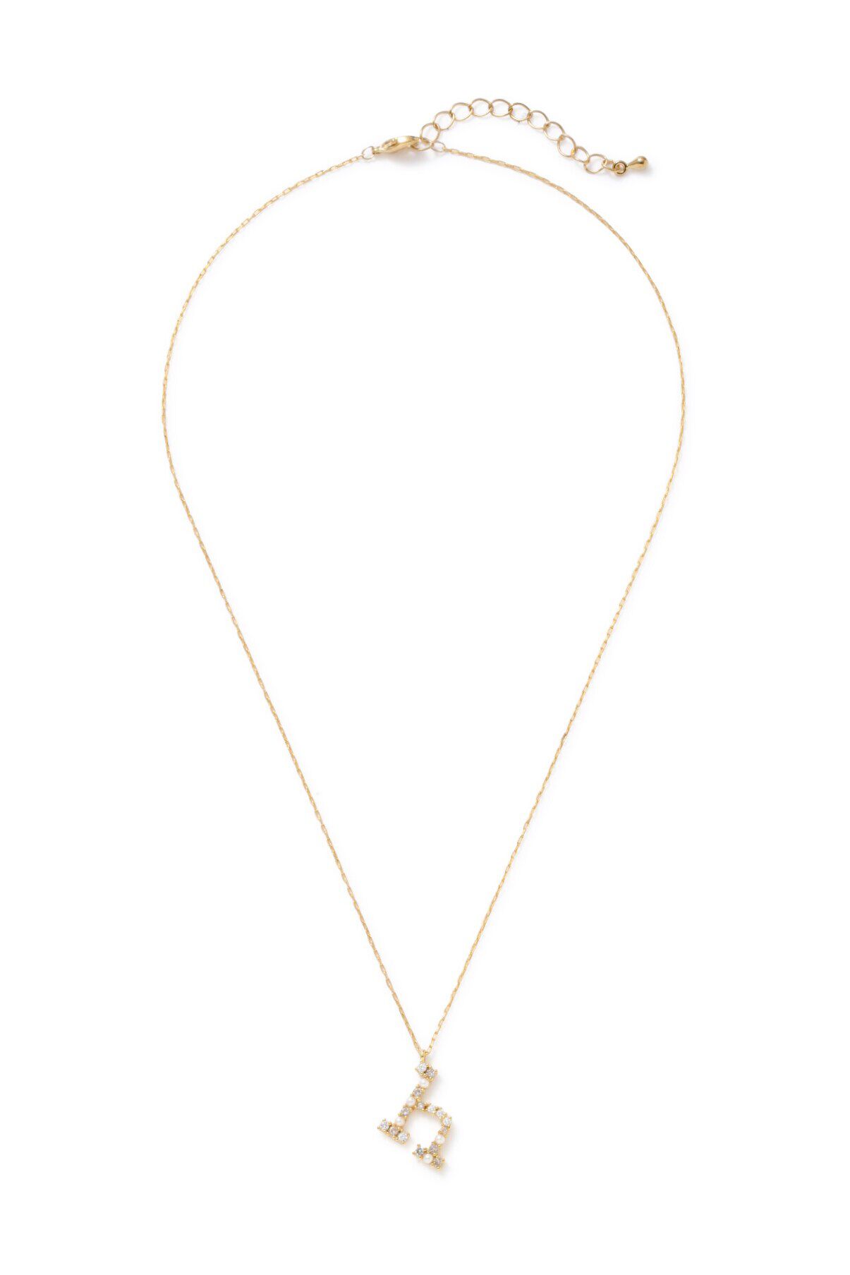  「ｈｗイニシャルネックレス」|ネックレス|