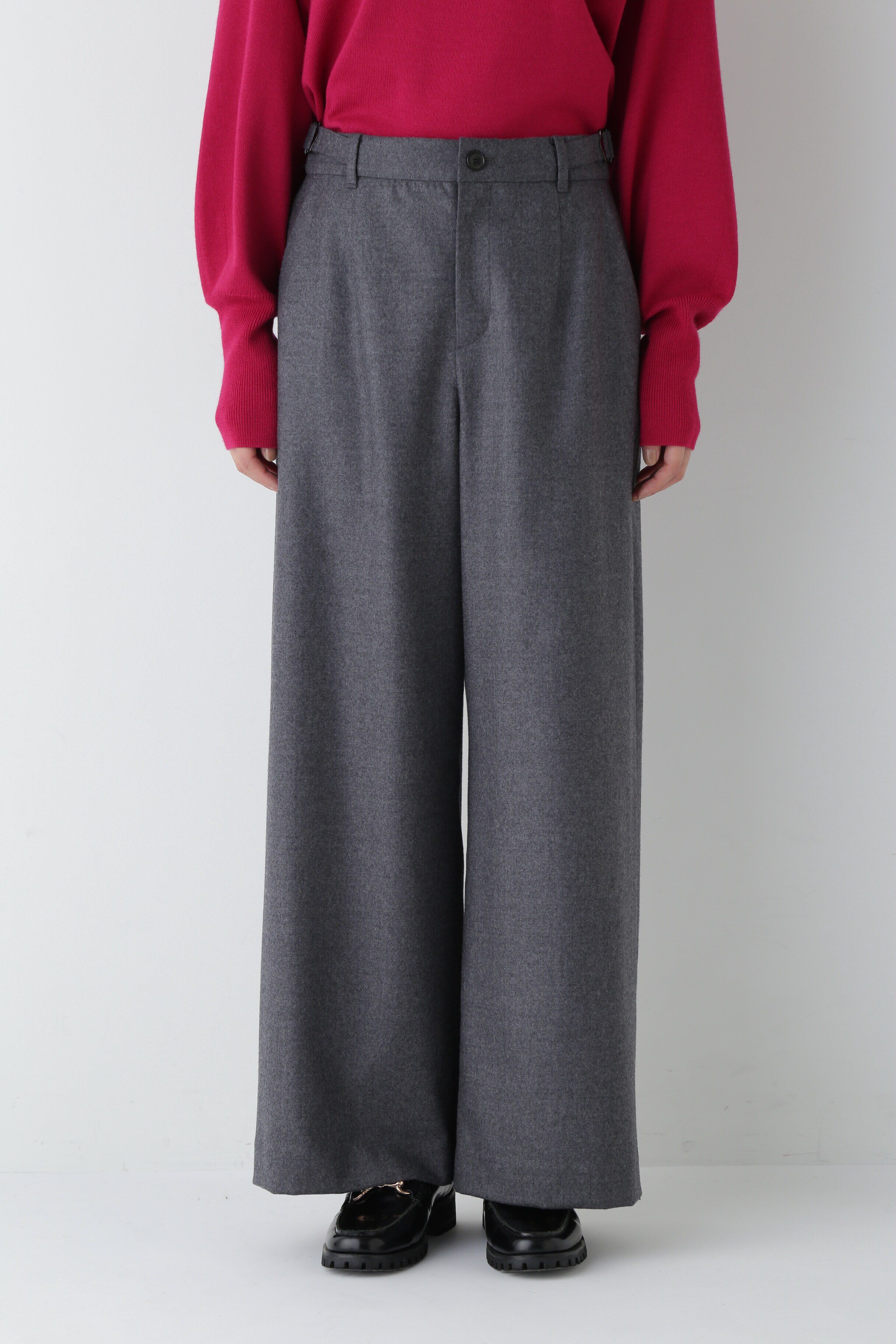  「◆ライトフラノセミワイドパンツ」|その他|