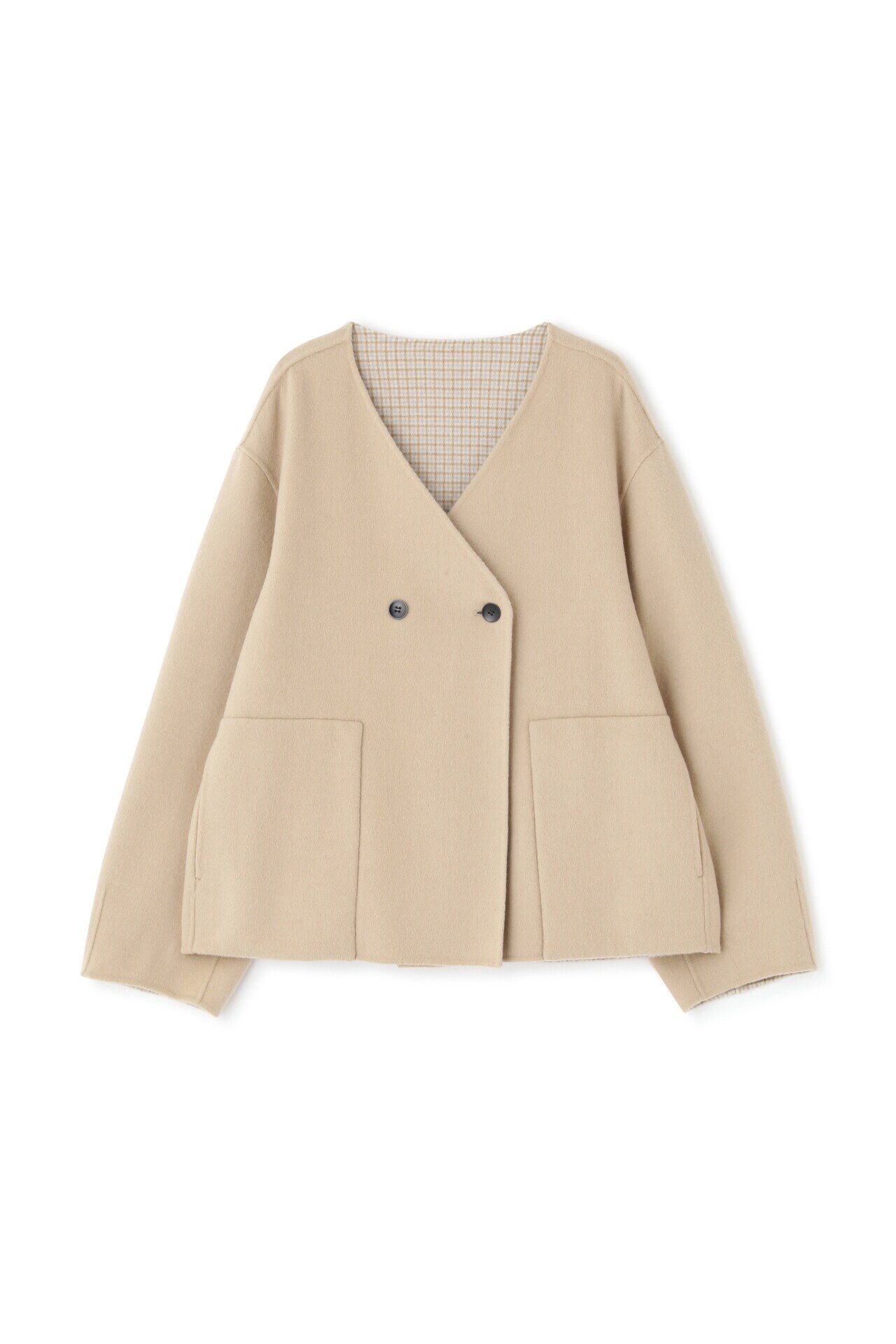  「◆リバーショートジャケットブルゾン」|ブルゾン・スタジャン|