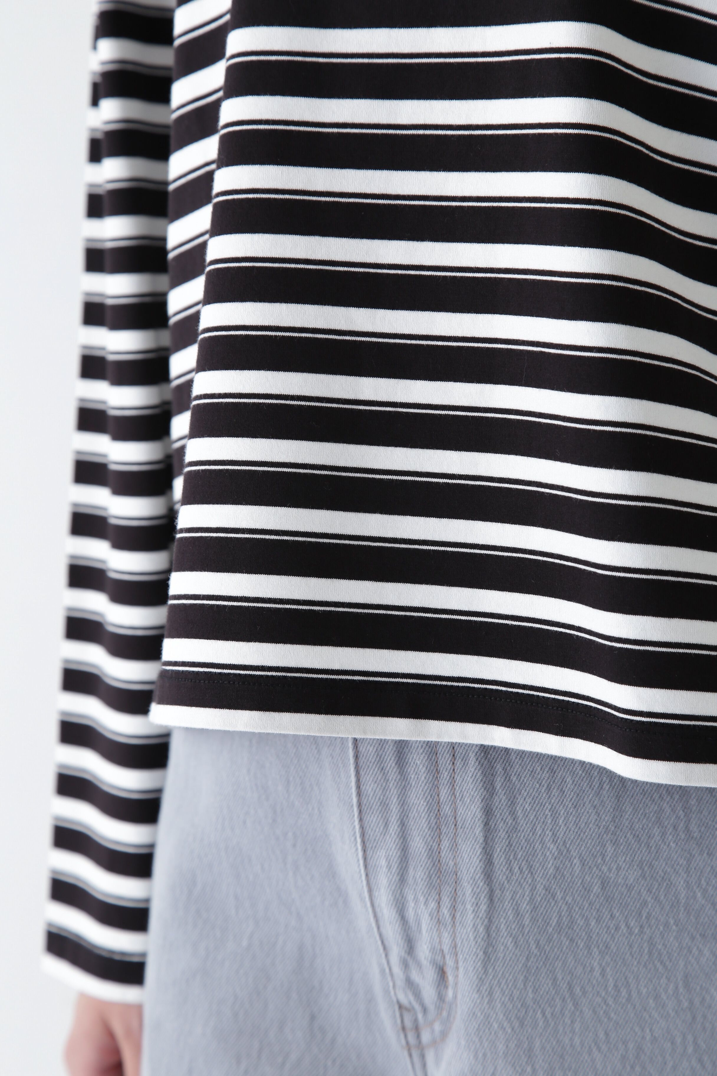  「◆ボーダーボックスＴシャツ」|Tシャツ・カットソー|