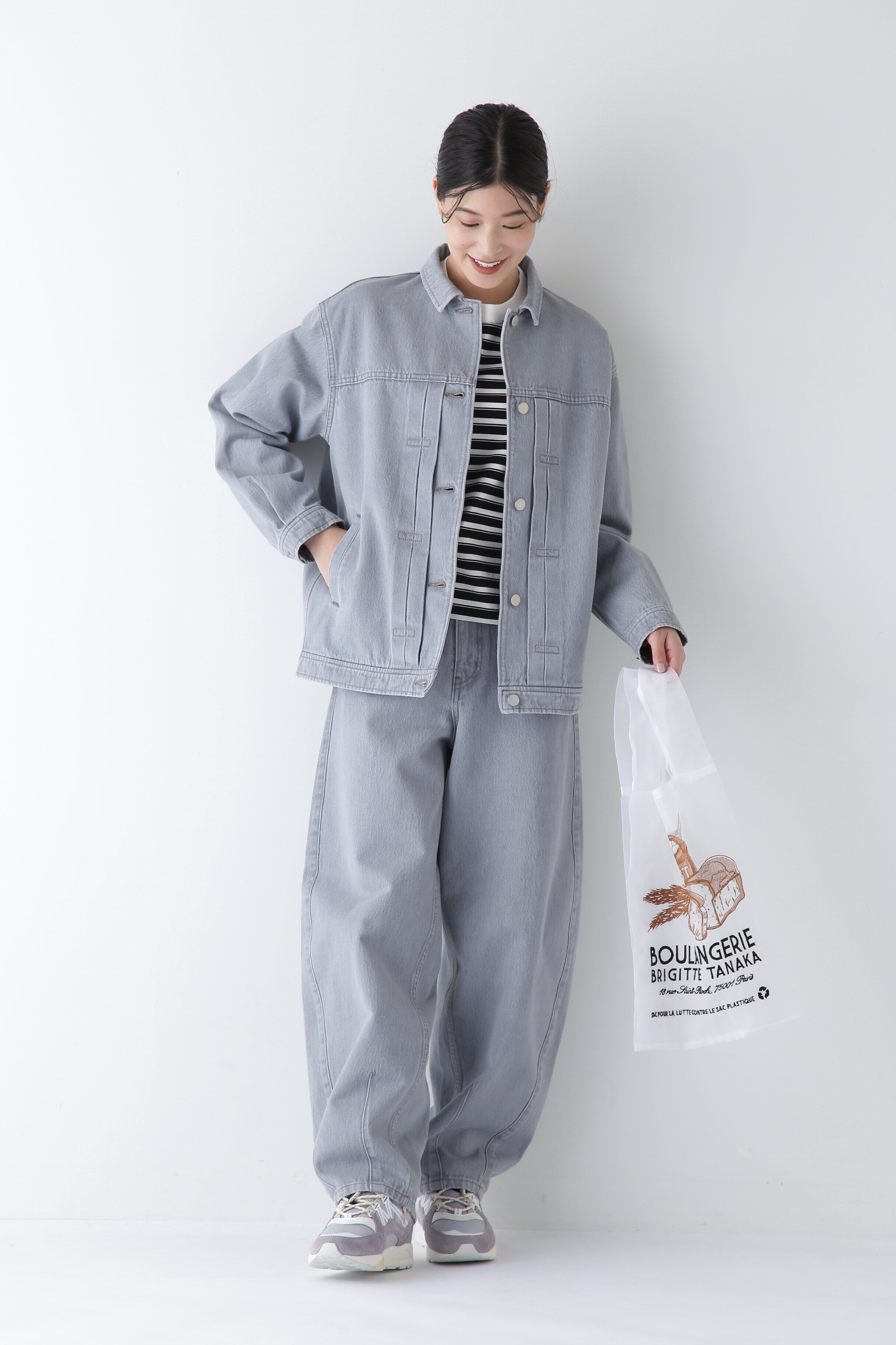  「◆ボーダーボックスＴシャツ」|Tシャツ・カットソー|