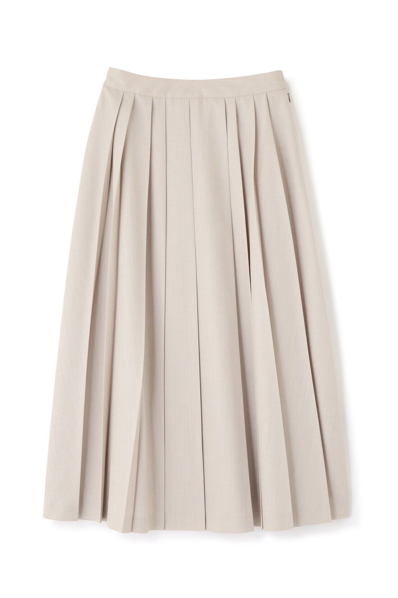  「◆リネンライクブッチャーランダムプリーツスカート」|スカート|