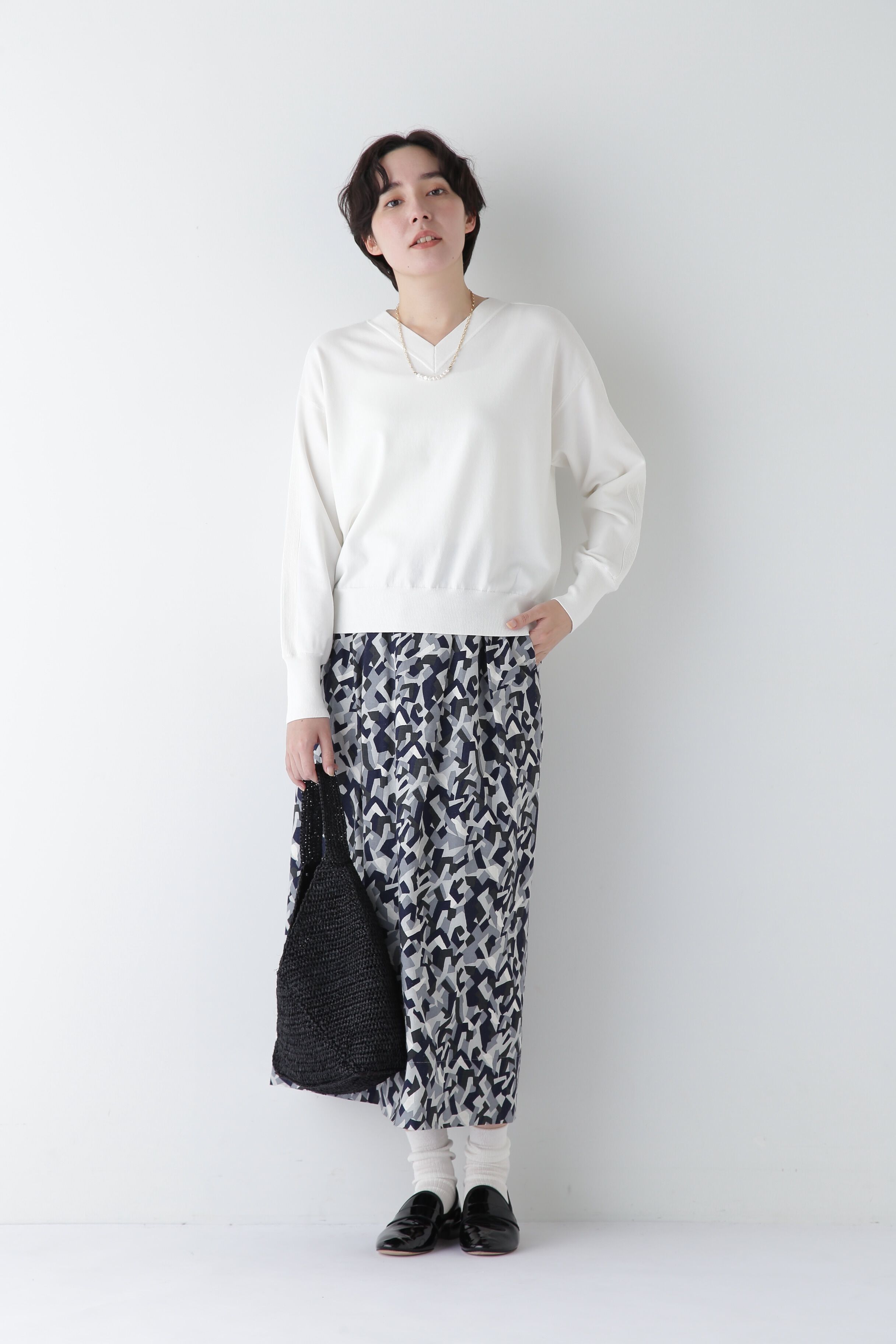  「◆【ウォッシャブル】ハイゲージオーガニックコットンプルオーバー」|ニット・セーター|