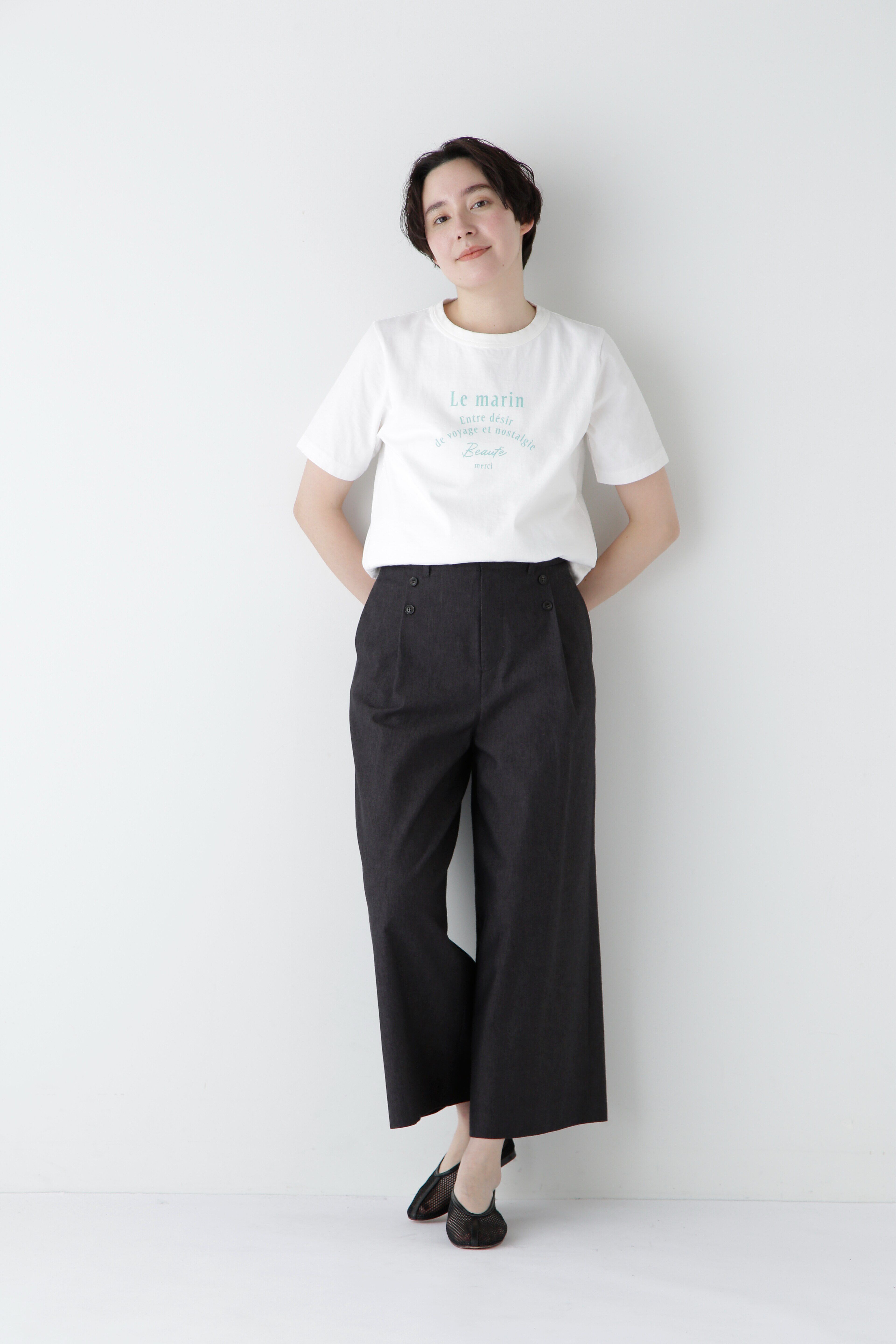  「◆コットンポリレーヨンリネンマリンパンツ」|その他|