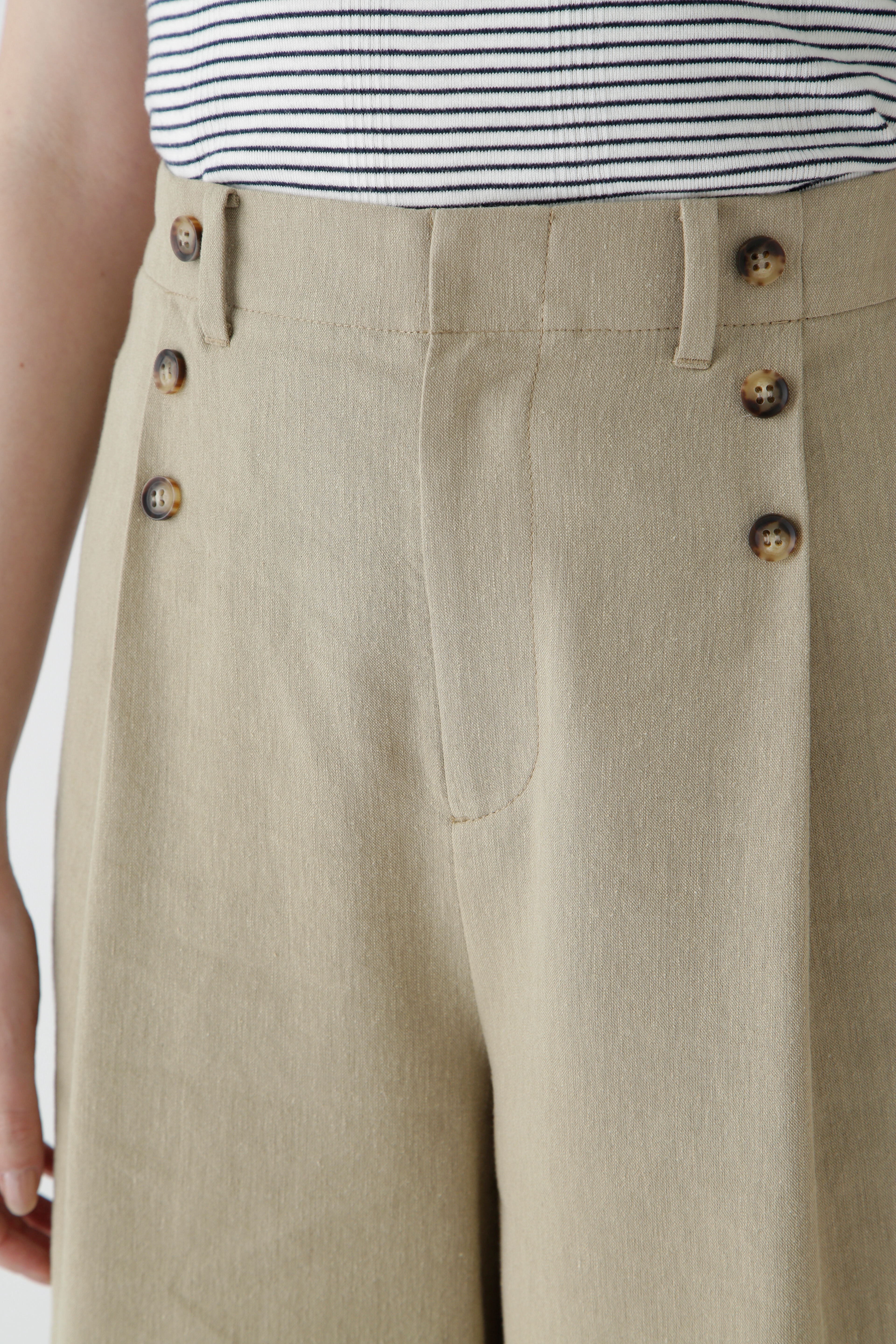  「◆コットンポリレーヨンリネンマリンパンツ」|その他|