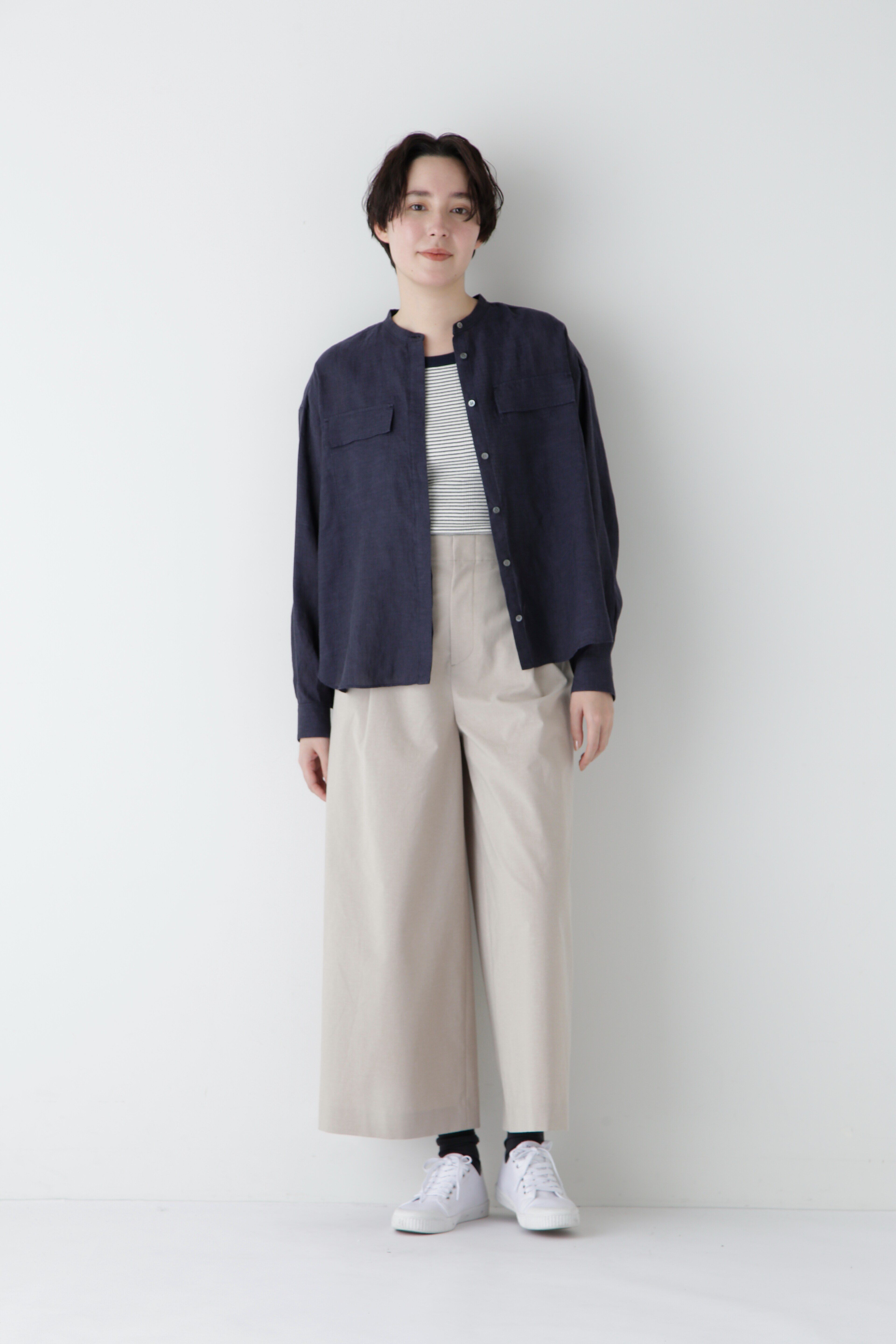  「◆コットンポリレーヨンリネンマリンパンツ」|その他|