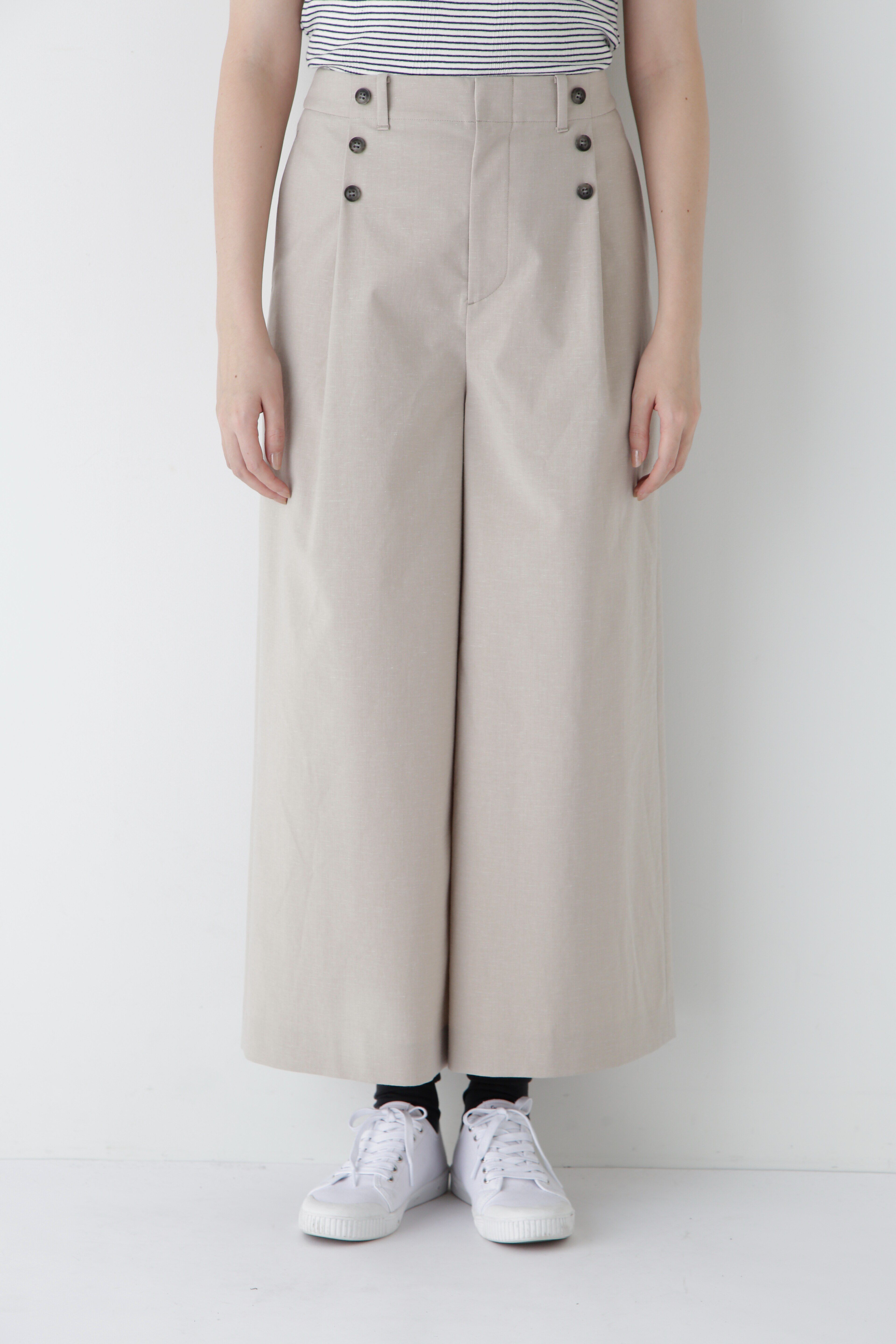  「◆コットンポリレーヨンリネンマリンパンツ」|その他|