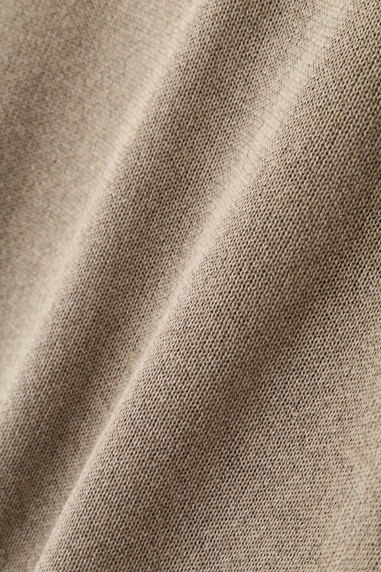  「◆【ウォッシャブル】ペーパーヤーンヘンリネックベスト」|ニット・セーター|