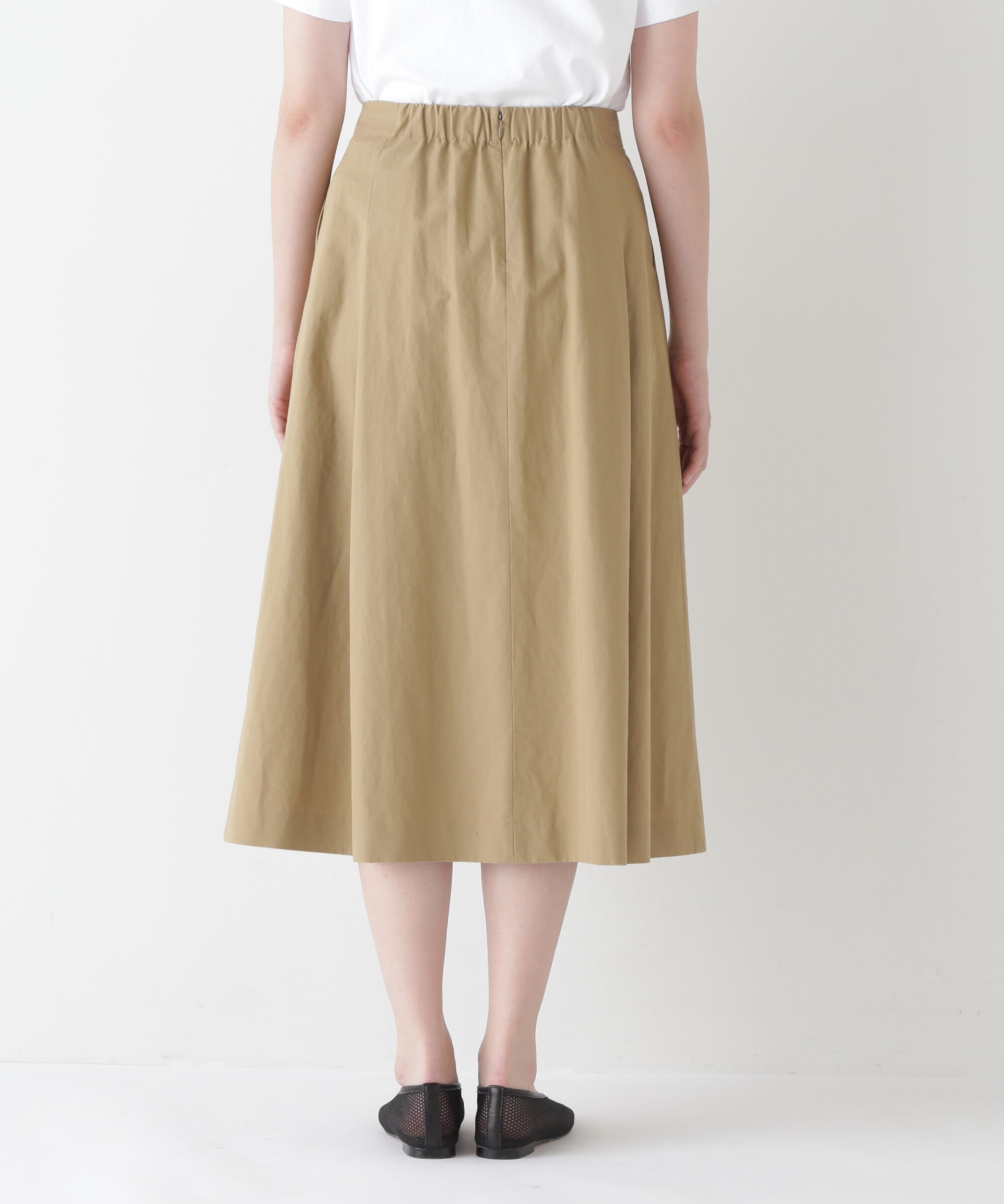  「◆Ｃ／Ｌウェザーアシンメトリータックスカート」|スカート|