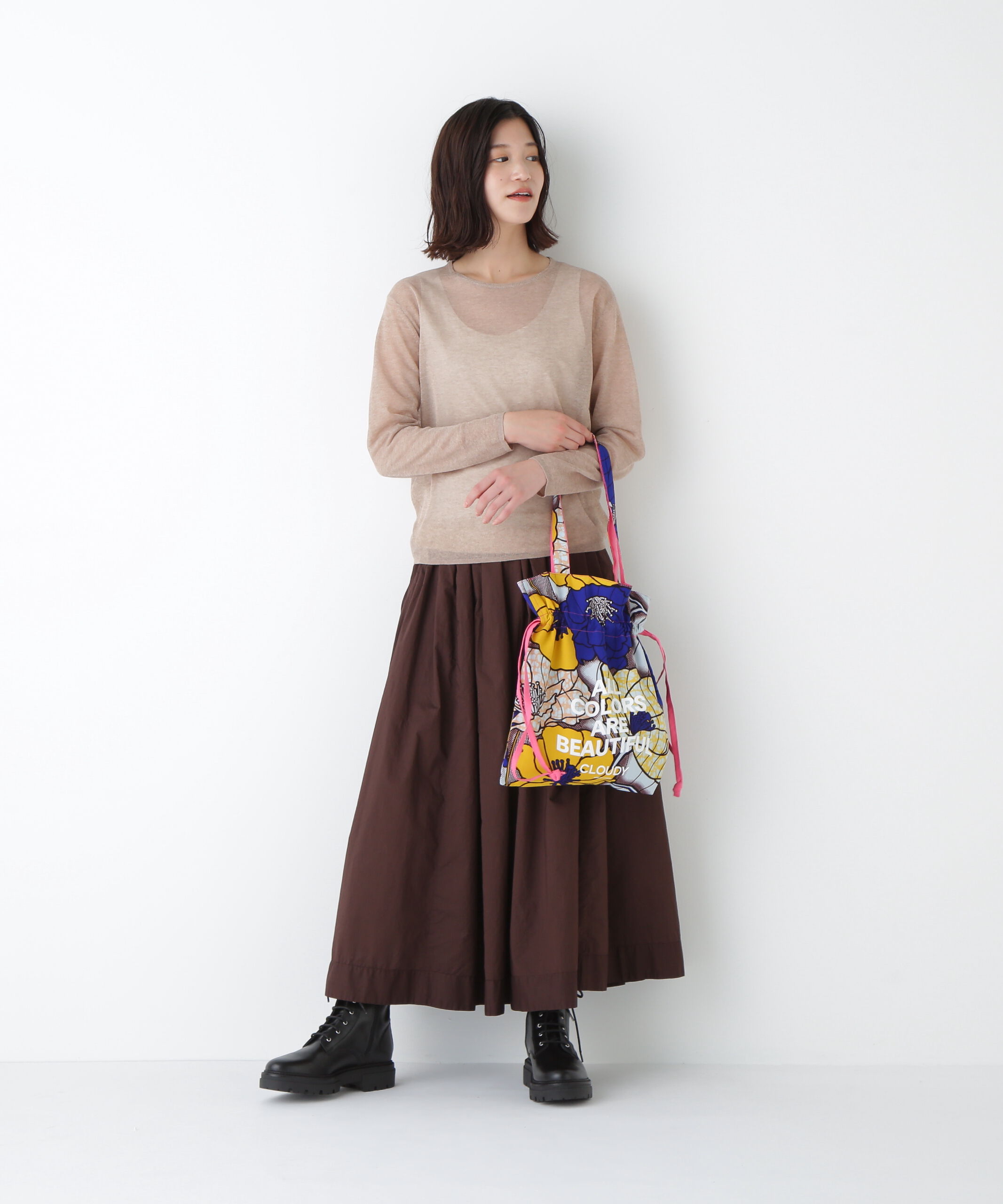  「◆ハイゲージラメクルーネックプルオーバー」|ニット・セーター|