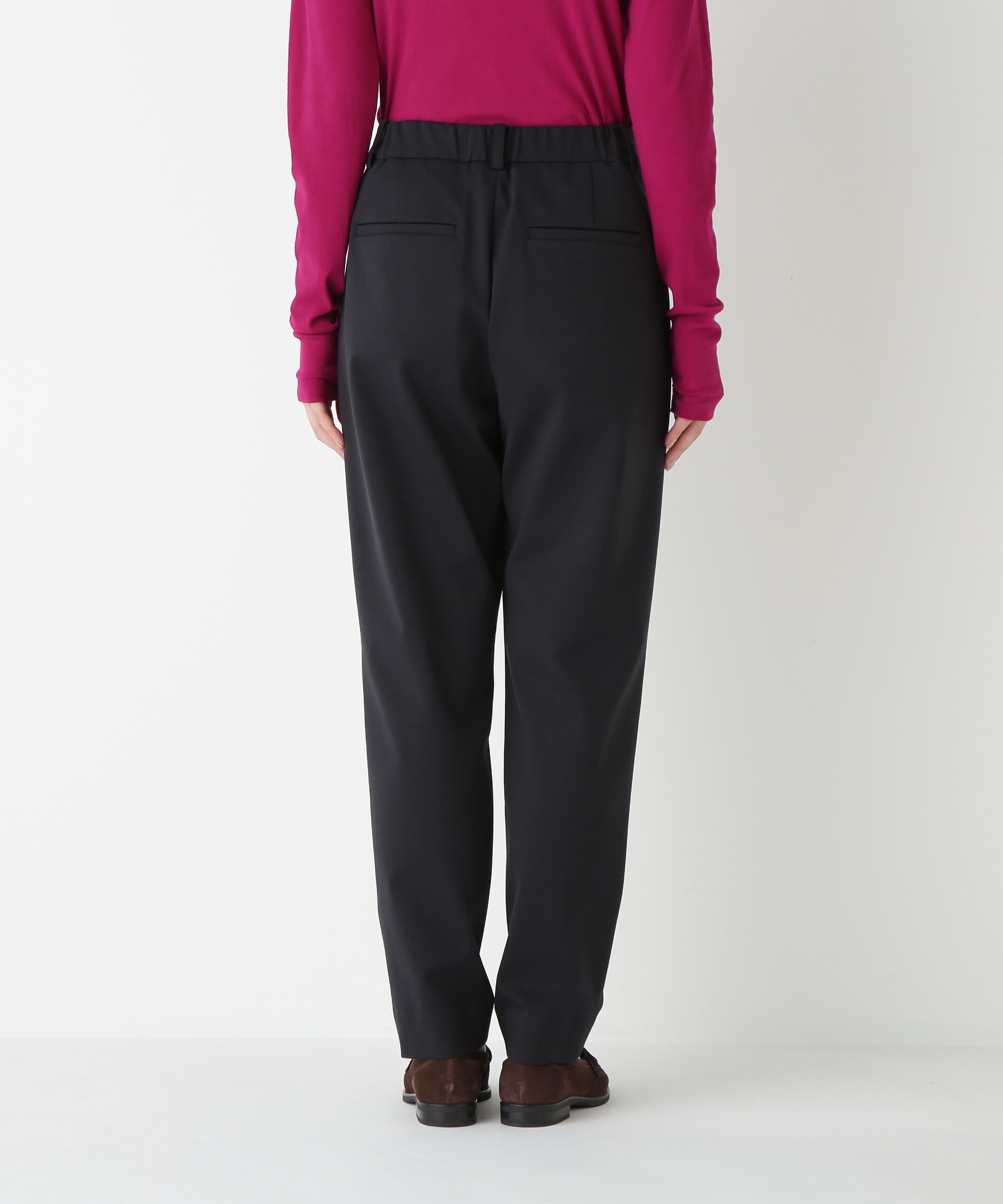  「◆ストレッチポンチワンタックテーパードパンツ」|その他|