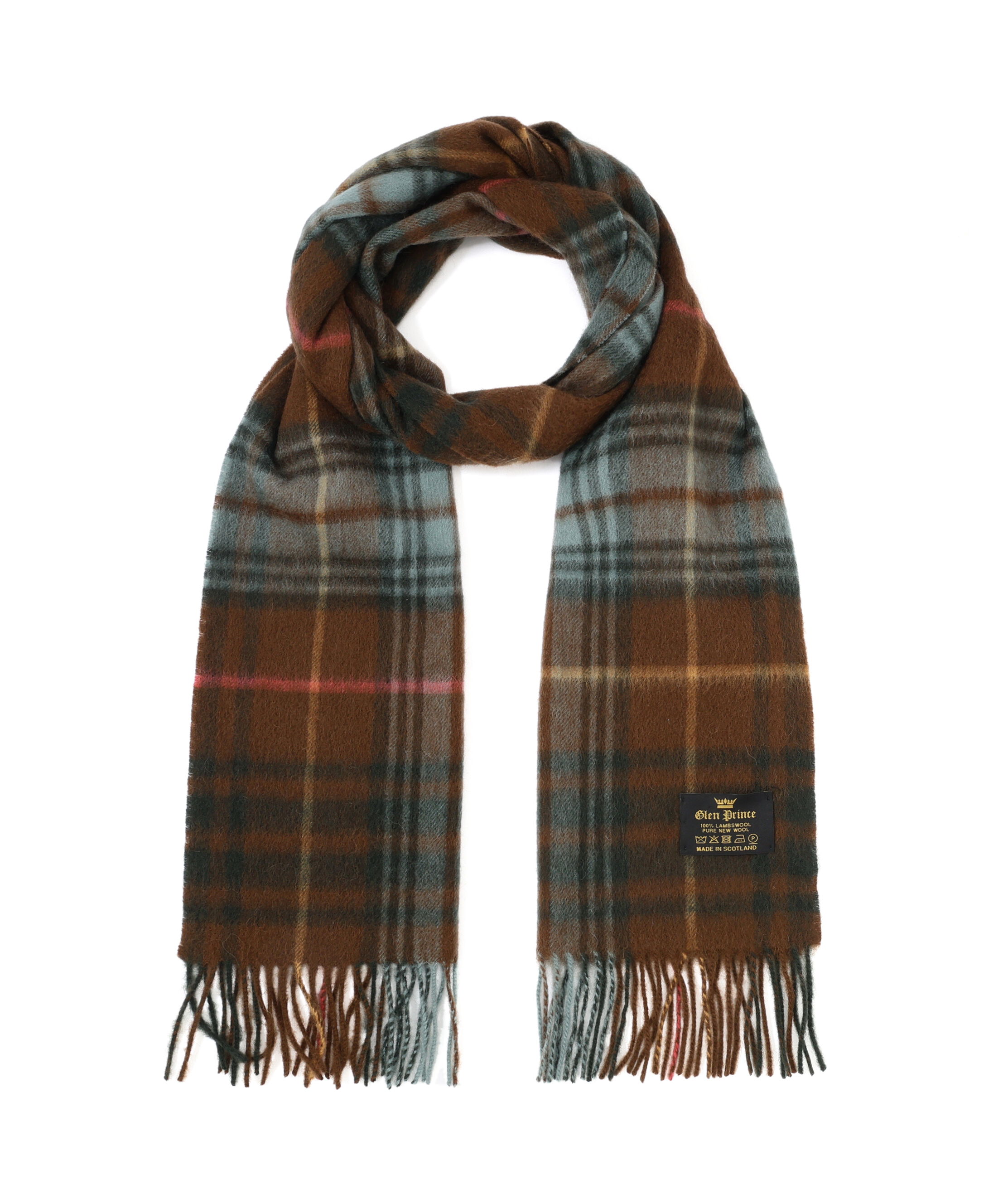  「◆チェックマフラー」|バンダナ・スカーフ|