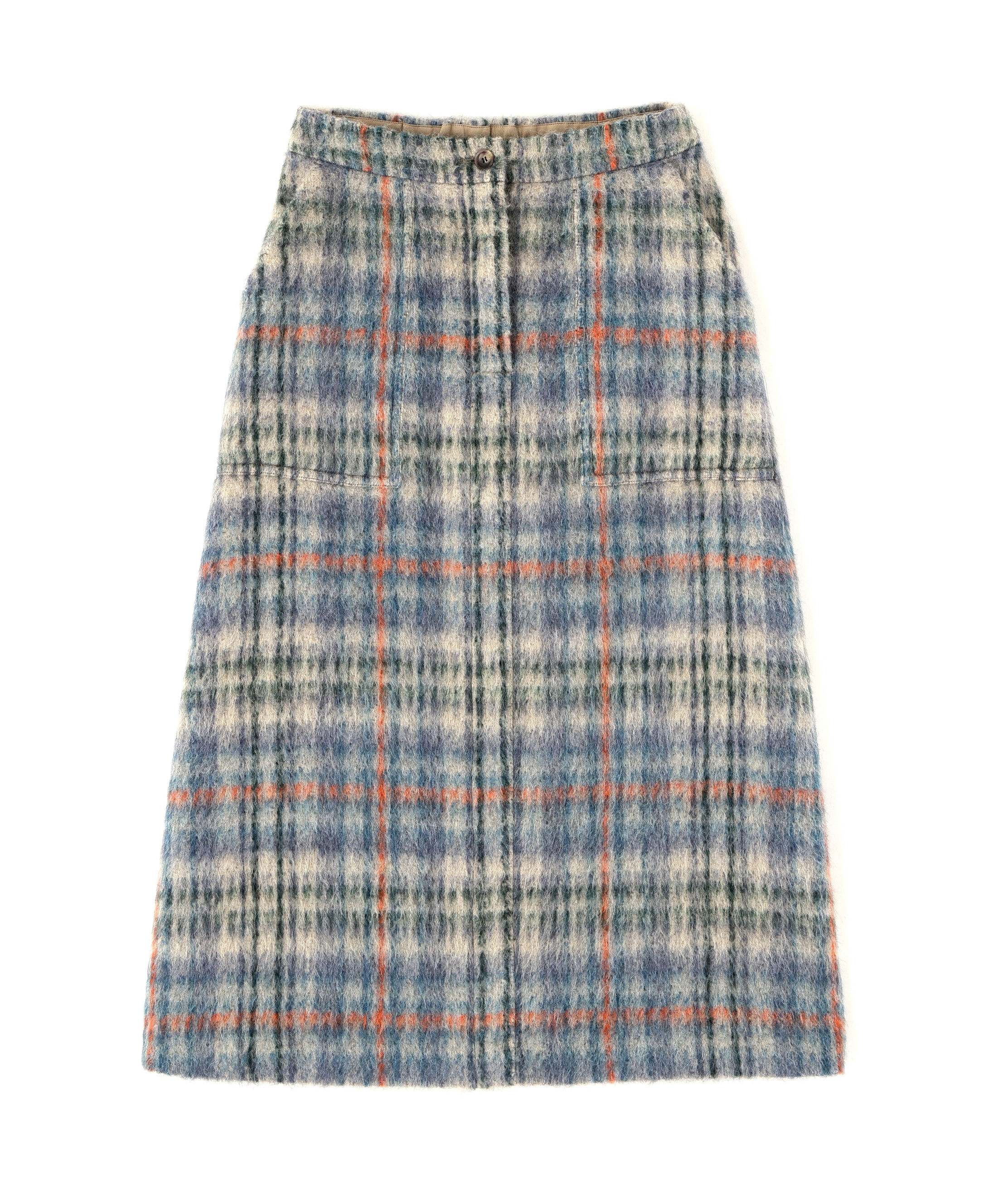  「シャギーチェックベイカーＡラインスカート」|スカート|