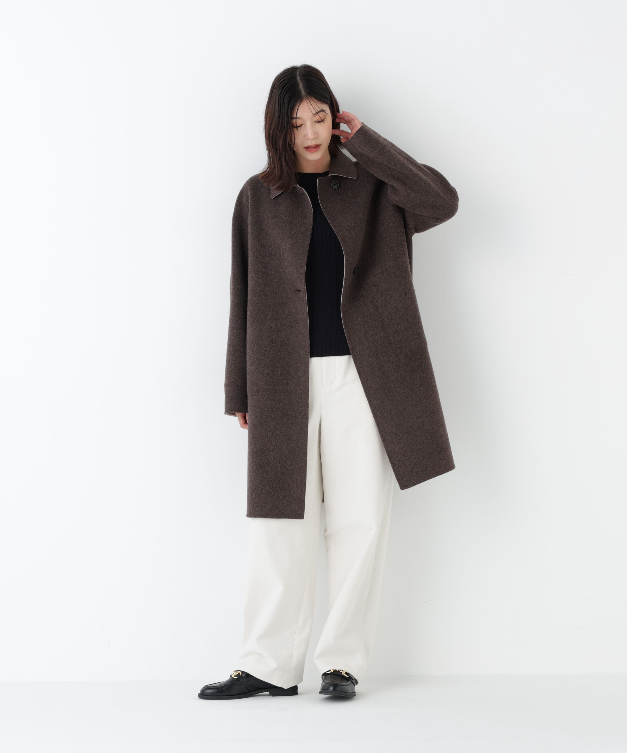  「◆リバーシブルステンカラーリバーコート」|その他|