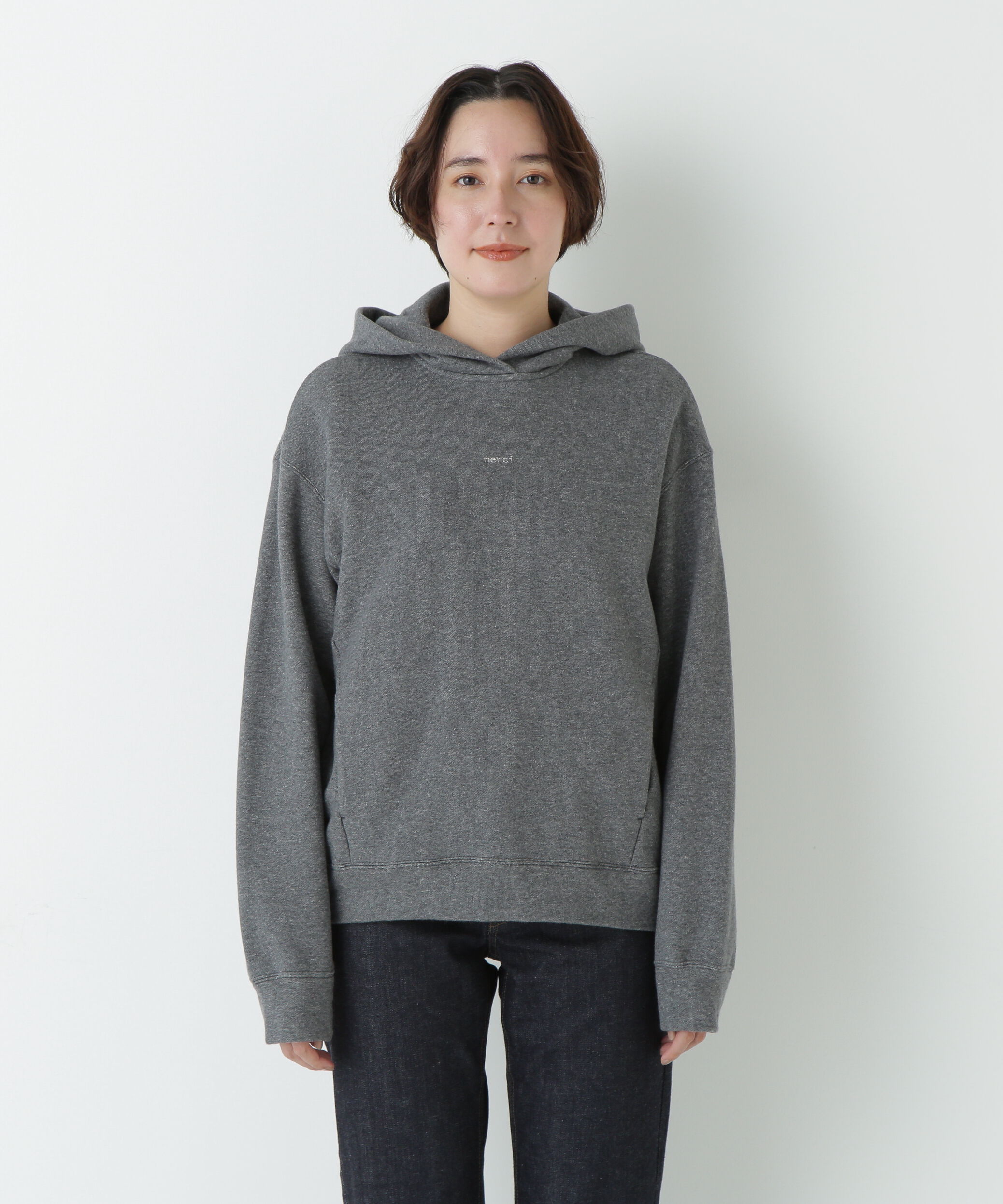  「裏毛ｍｅｒｃｉパーカー」|Tシャツ・カットソー|