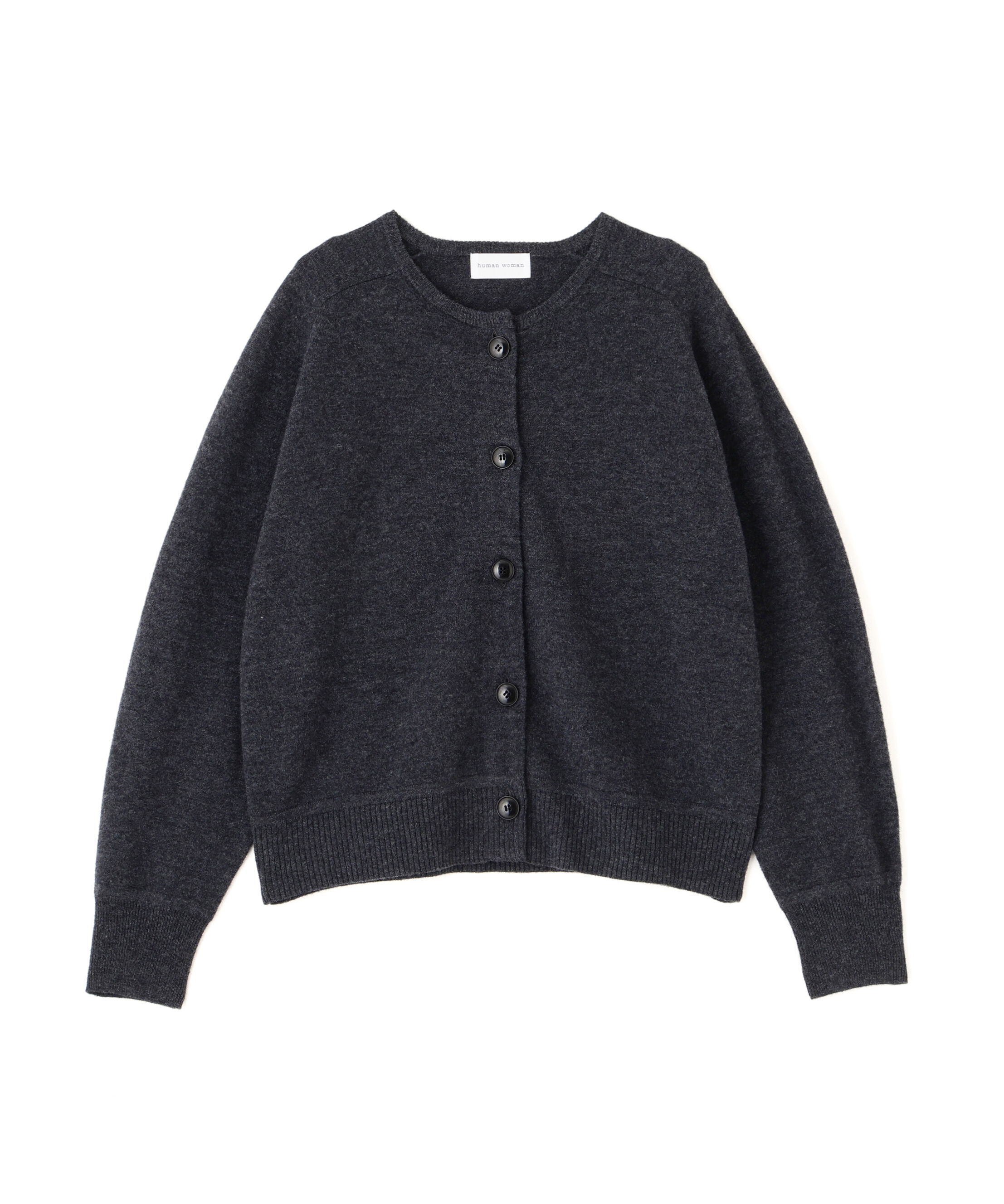  「≪洗える≫ウォッシャブルウールクルーネックカーディガン」|ニット・セーター|