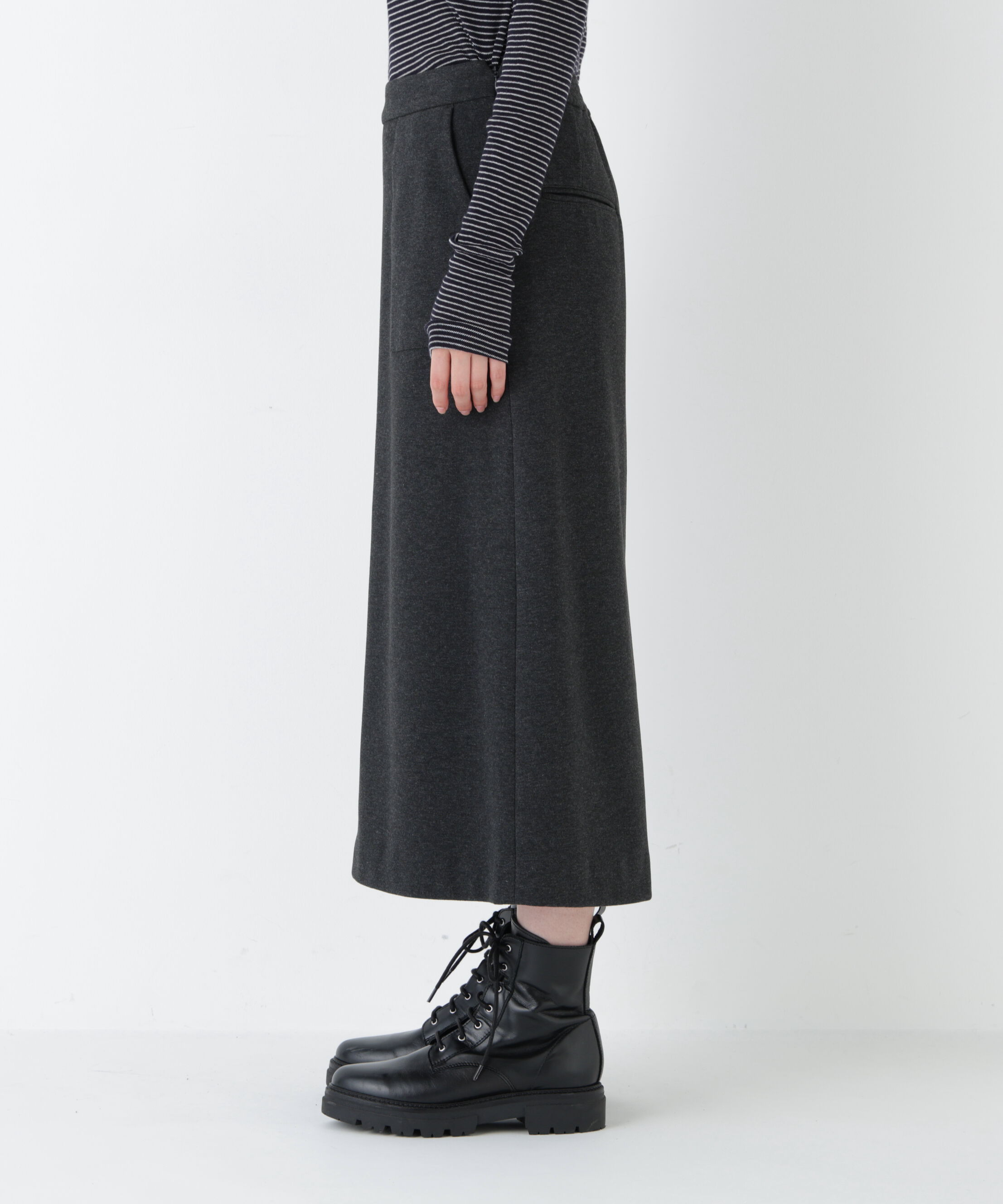  「◆ニードルパンチプルオーバースカート」|スカート|