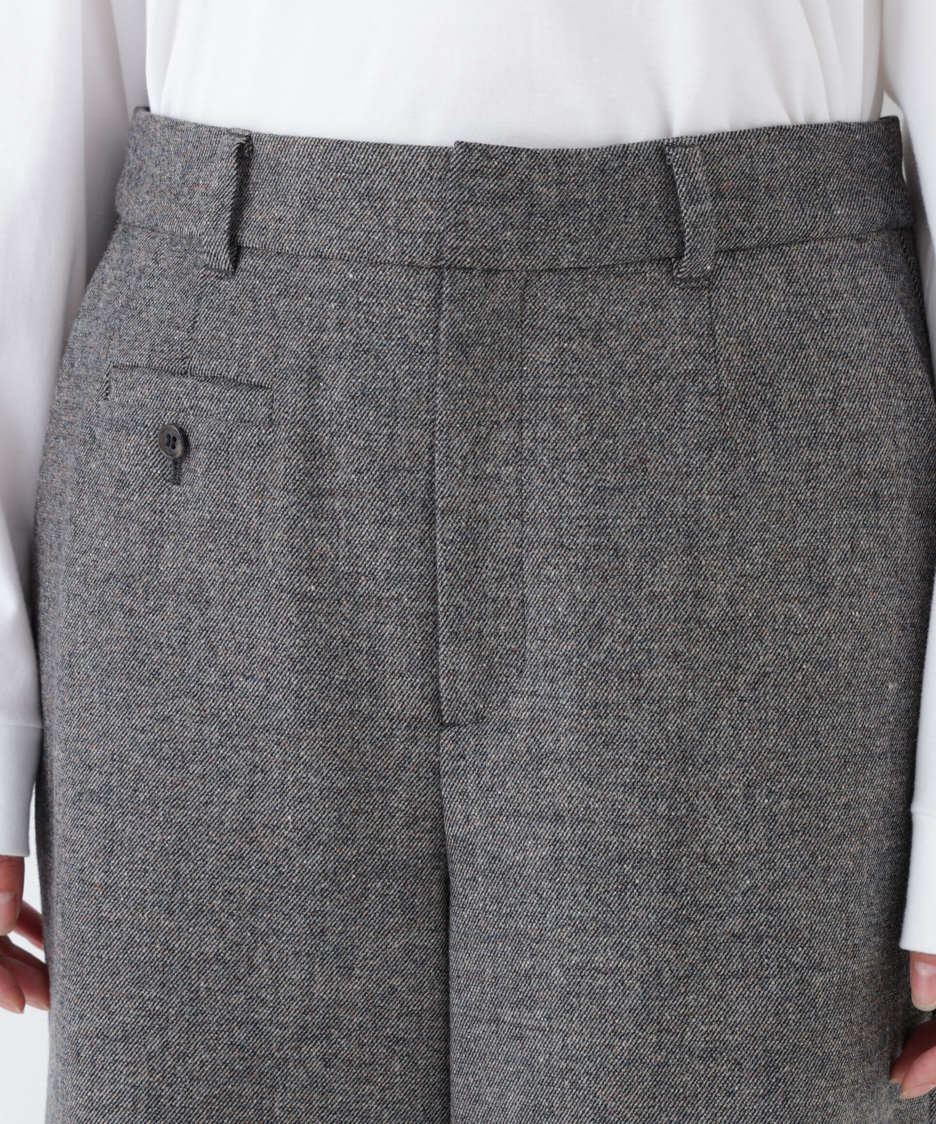  「◆《ウォッシャブル》ツィードツイルガウチョパンツ」|その他|