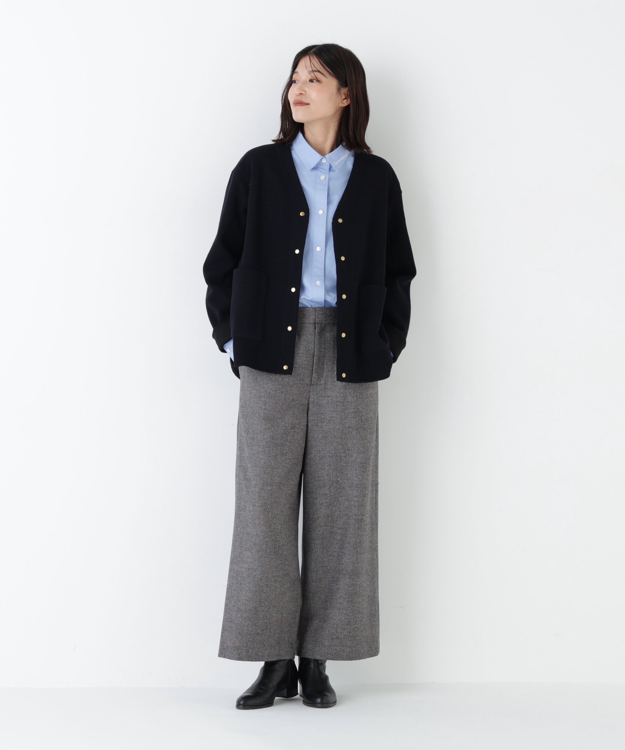  「◆《ウォッシャブル》ツィードツイルガウチョパンツ」|その他|