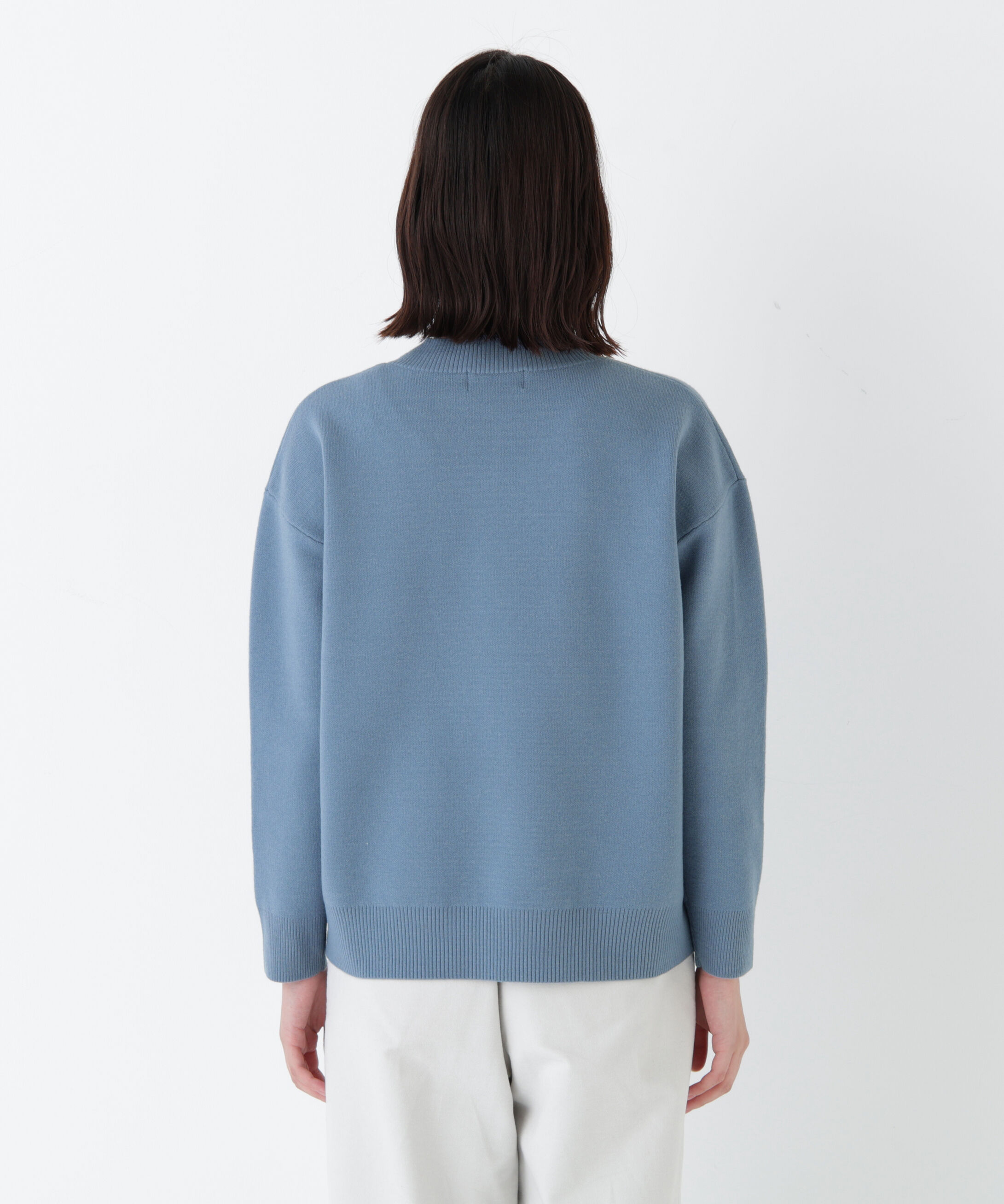  「◆レタードジャガードＶネックニット」|ニット・セーター|