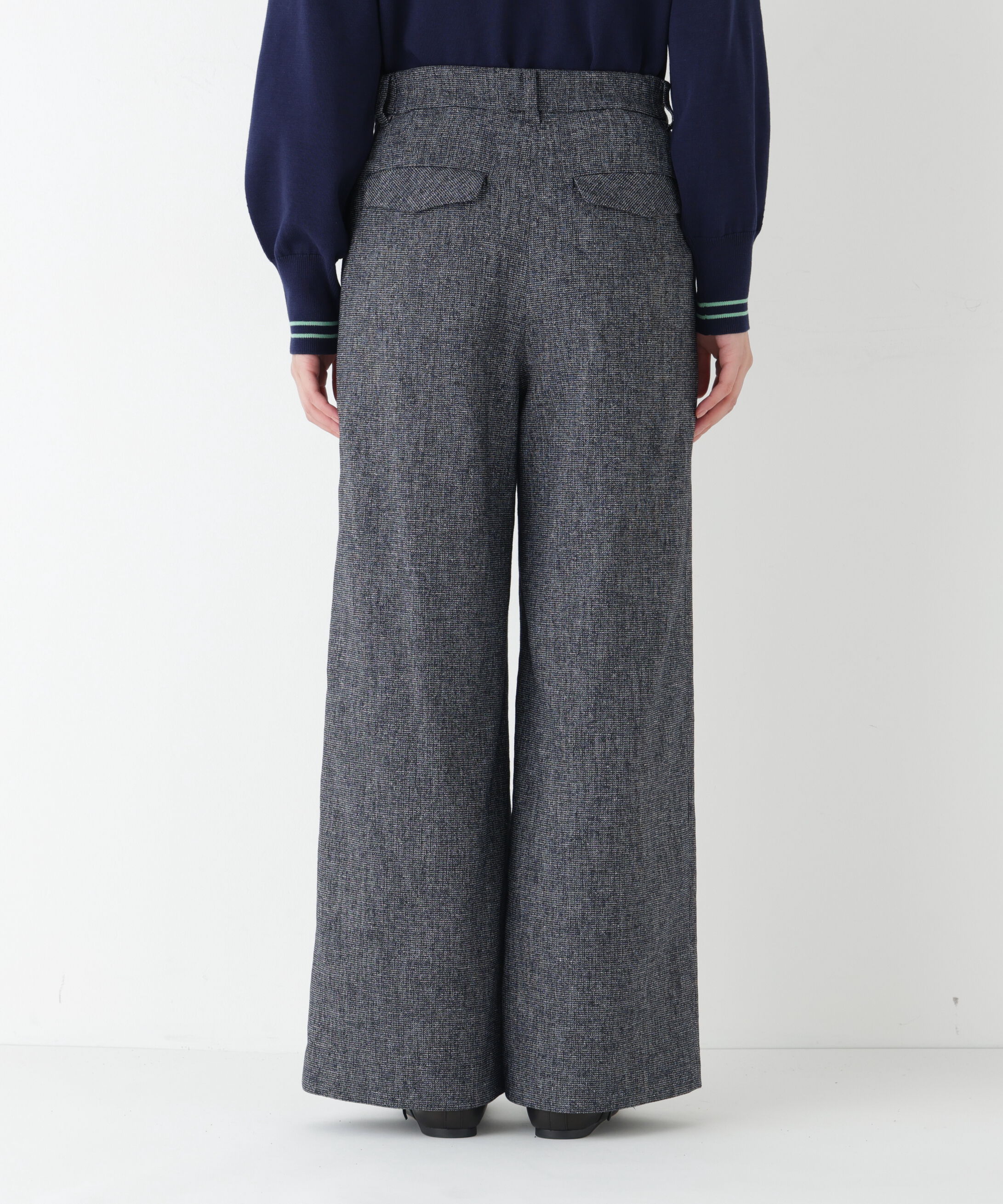  「◆《セットアップ可》ツィードフラップセミワイド」|その他|