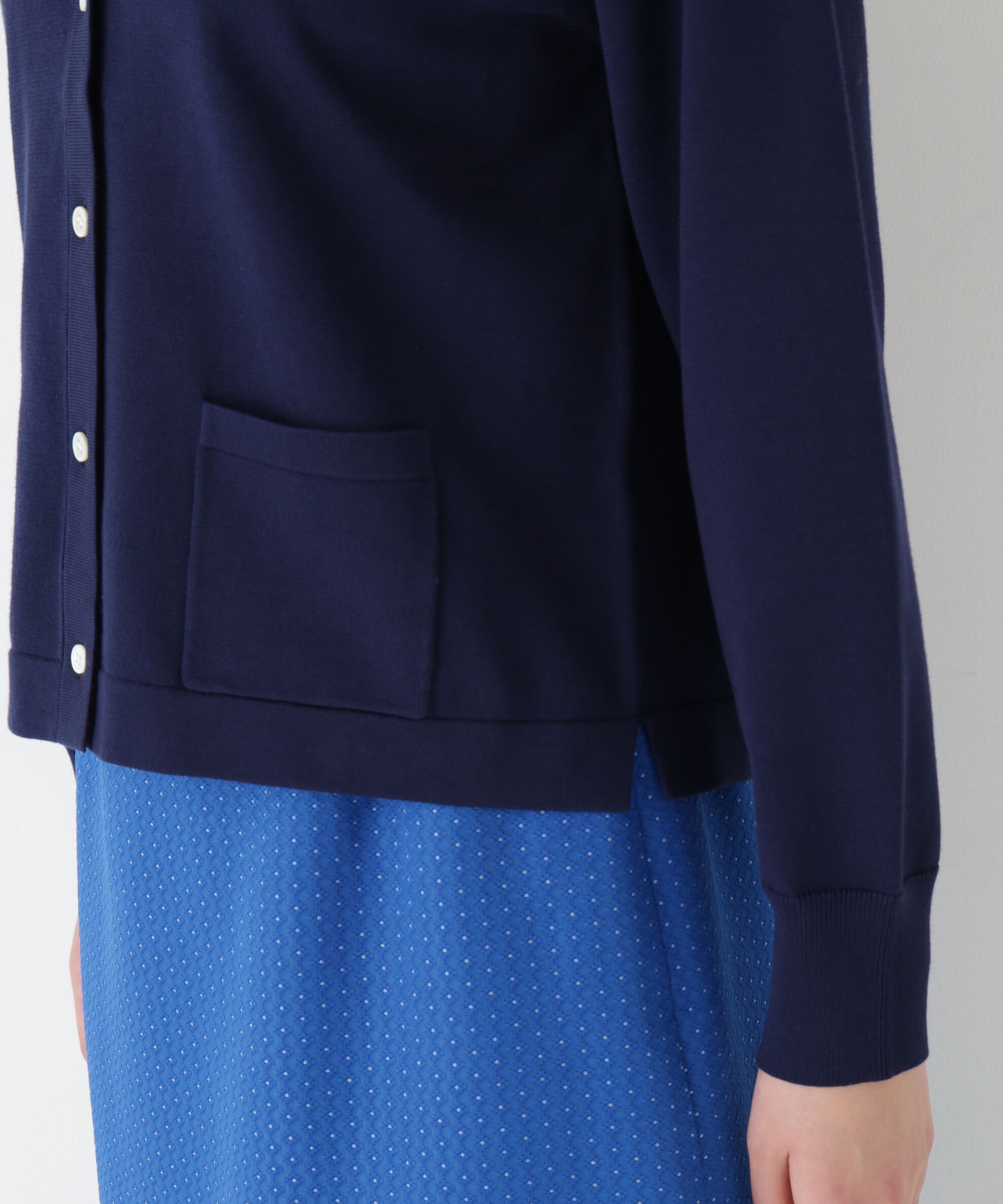  「◆《ｳｫｯｼｬﾌﾞﾙ》ｵｰｶﾞﾆｯｸｺｯﾄﾝ混ﾌﾟﾚｰﾃｨﾝｸﾞﾗ 」|ニット・セーター|