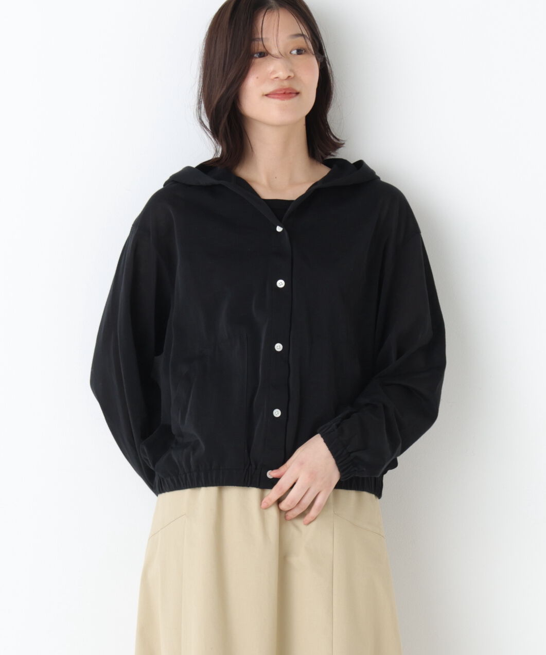  「◆シアー天竺フーディーハオリ」|Tシャツ・カットソー|