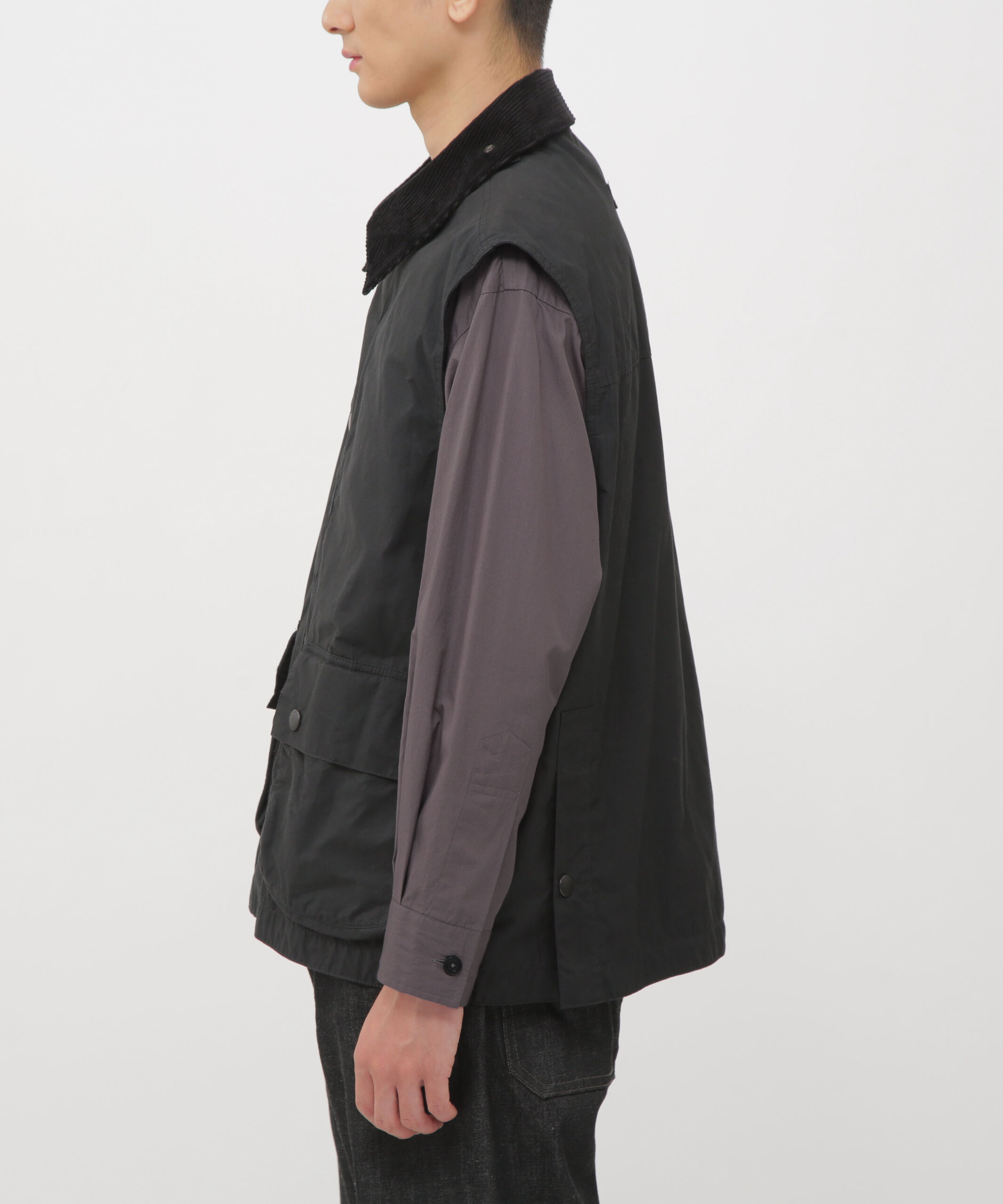 MARGARET HOWELL「DRY WAX COTTON BLOUSON」|ブルゾン・スタジャン|