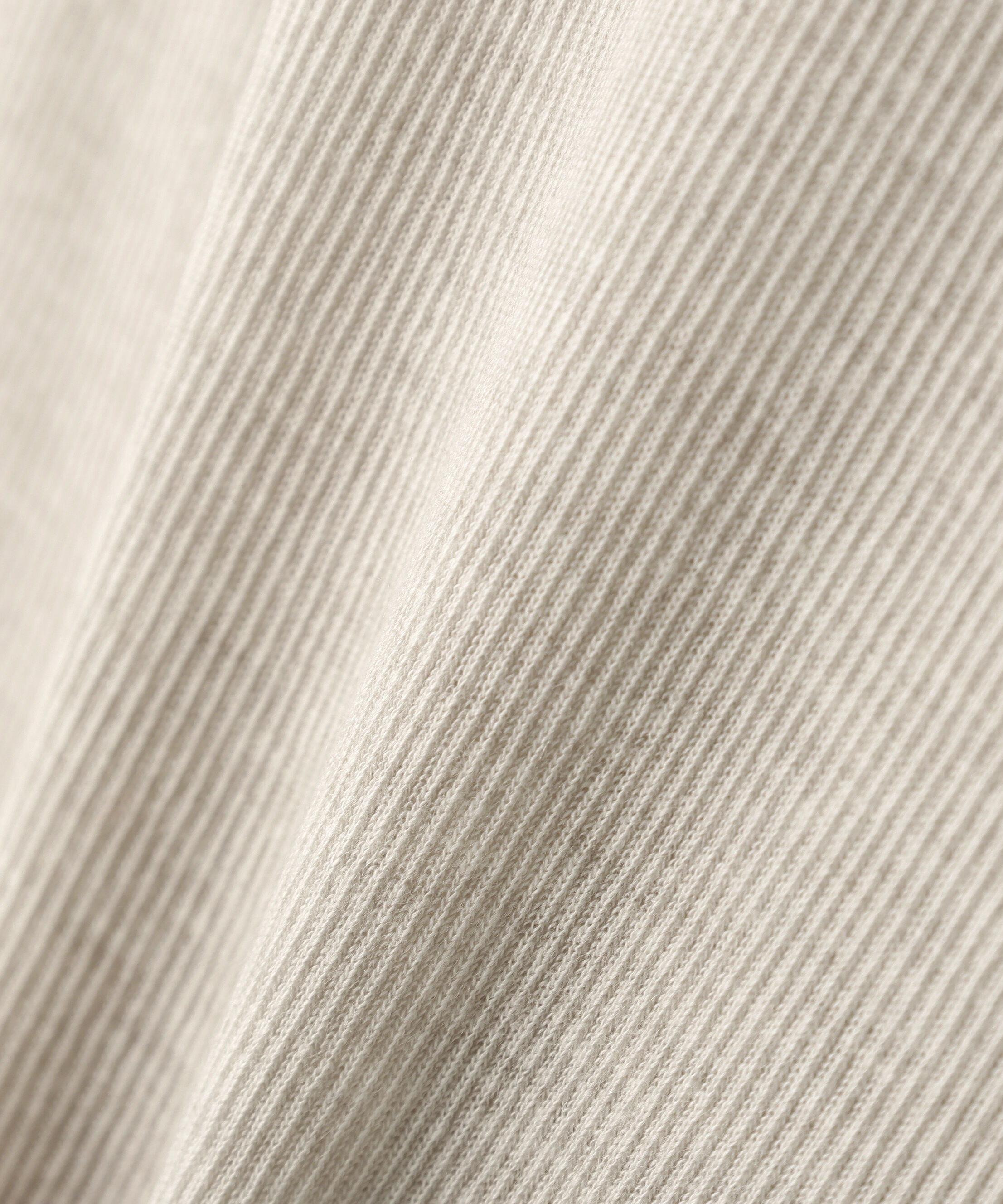 MARGARET HOWELL HOUSEHOLDGOODS「COTTON SILK RIB TOP」|Tシャツ・カットソー|